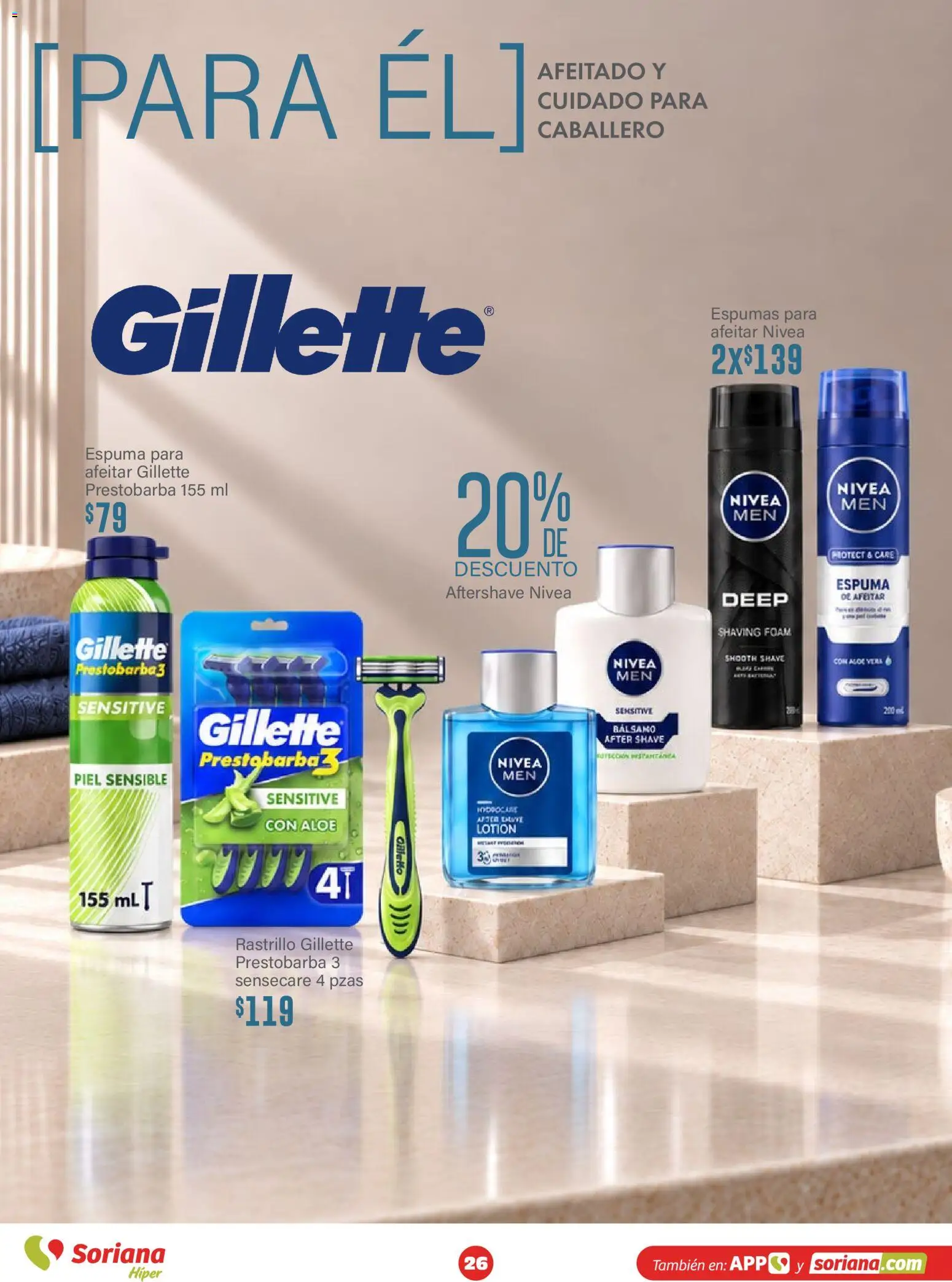 Nuevas ofertas de Soriana válidas en toda la República Mexicana desde el 15/10/2026. ¡Encuentra las mejores ofertas en Soriana folleto Modo #Glowing! | Página: 26