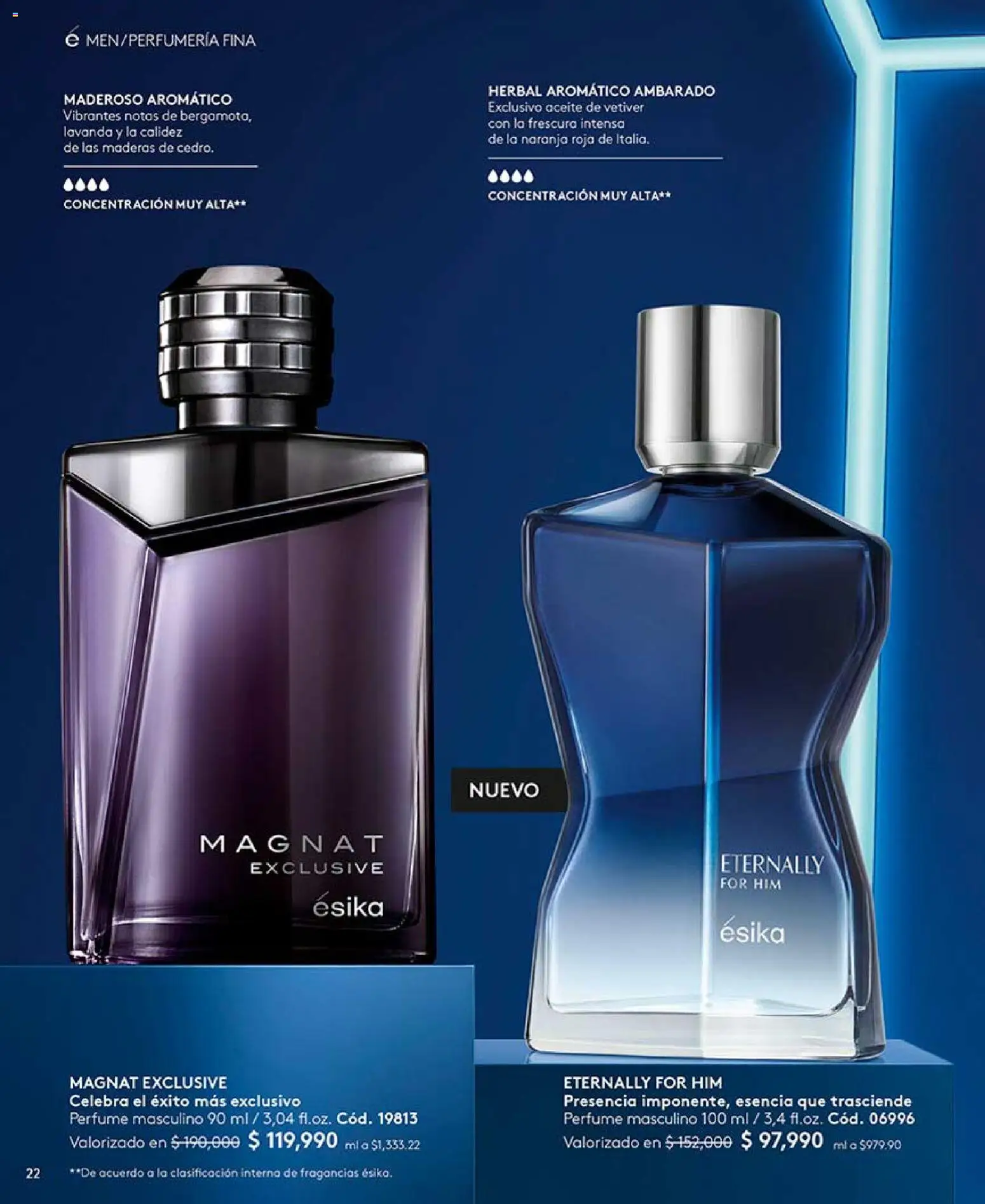 Ésika revista - valida desde el 15.05.2026 | Página: 22 | Productos: Perfume, Aceite