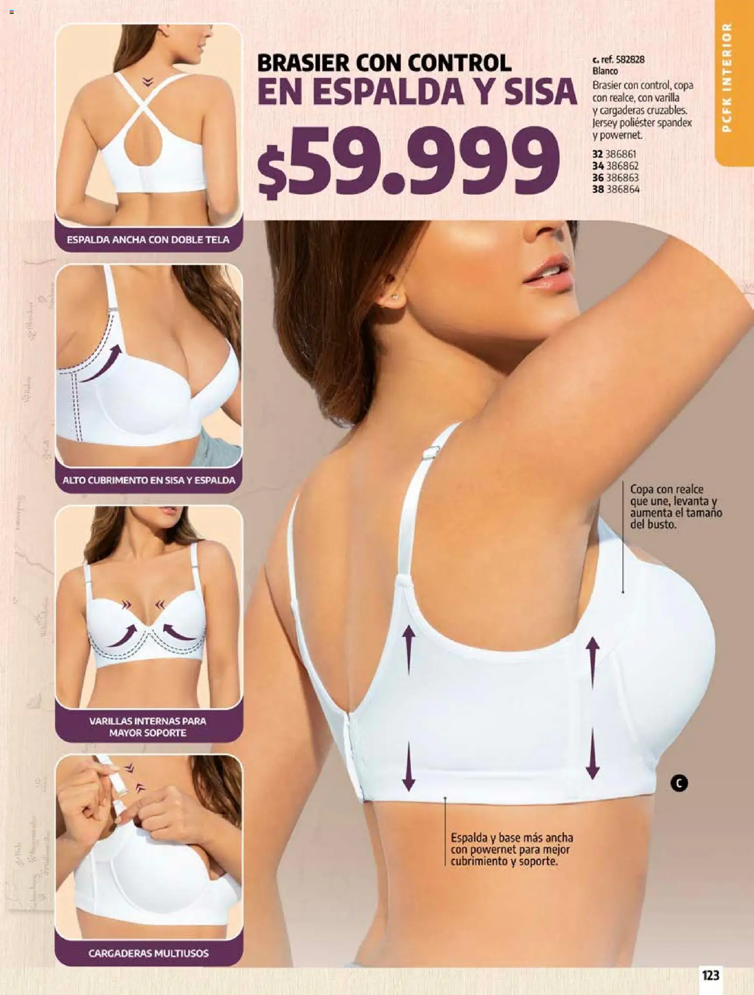 Pacifika revista - valida desde el 18/10/2026 | Página: 123 | Productos: Brasier