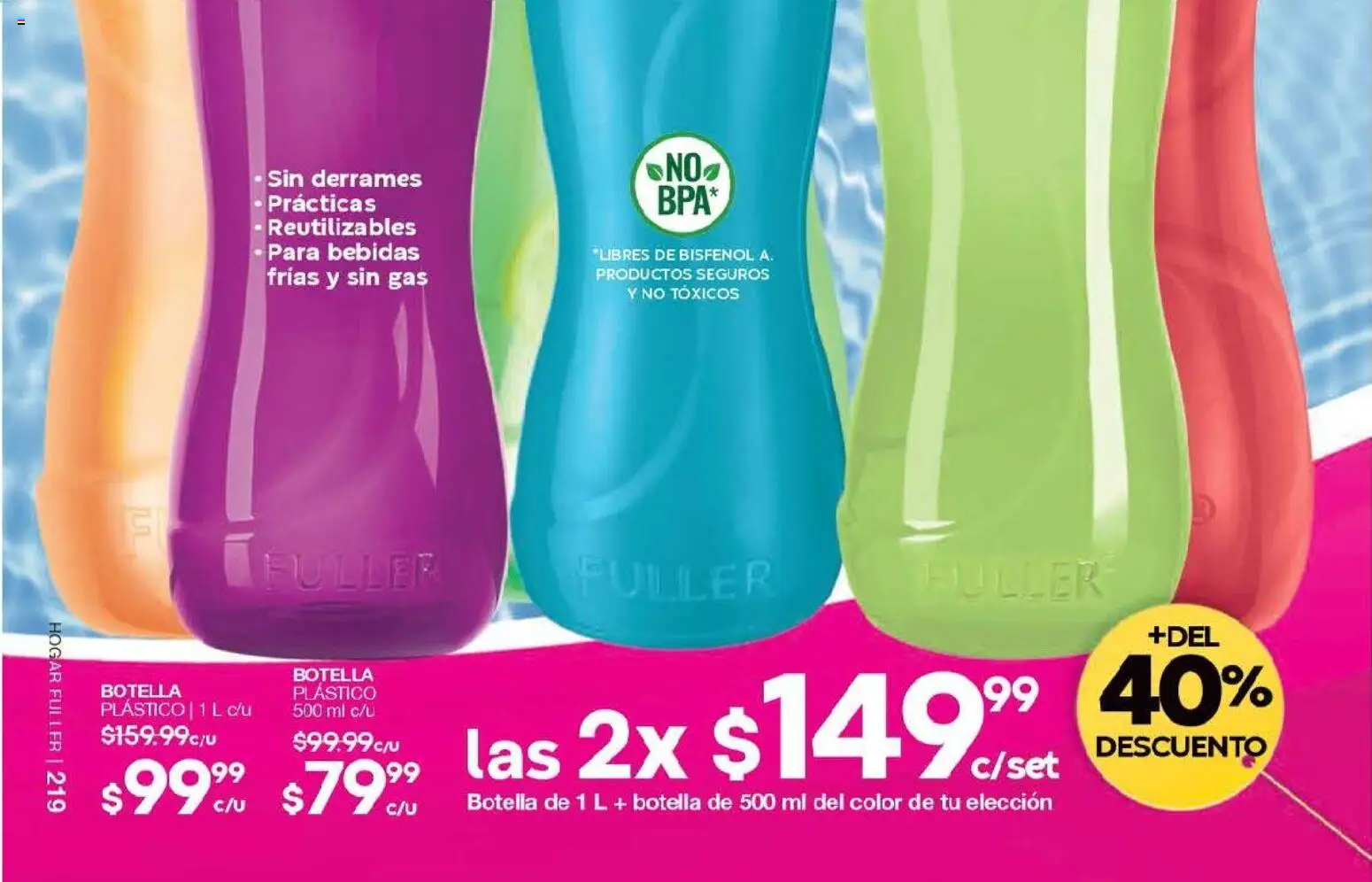 Nuevas ofertas de Fuller válidas en toda la República Mexicana desde el 13.05.2026. ¡Encuentra las mejores ofertas en Fuller campaña 3 2026! | Página: 216