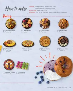 Preview of Albertsons weekly ads valid from 11/19/2025 | Page: 23 | Products: Bakery, Butter, Phone, Donut