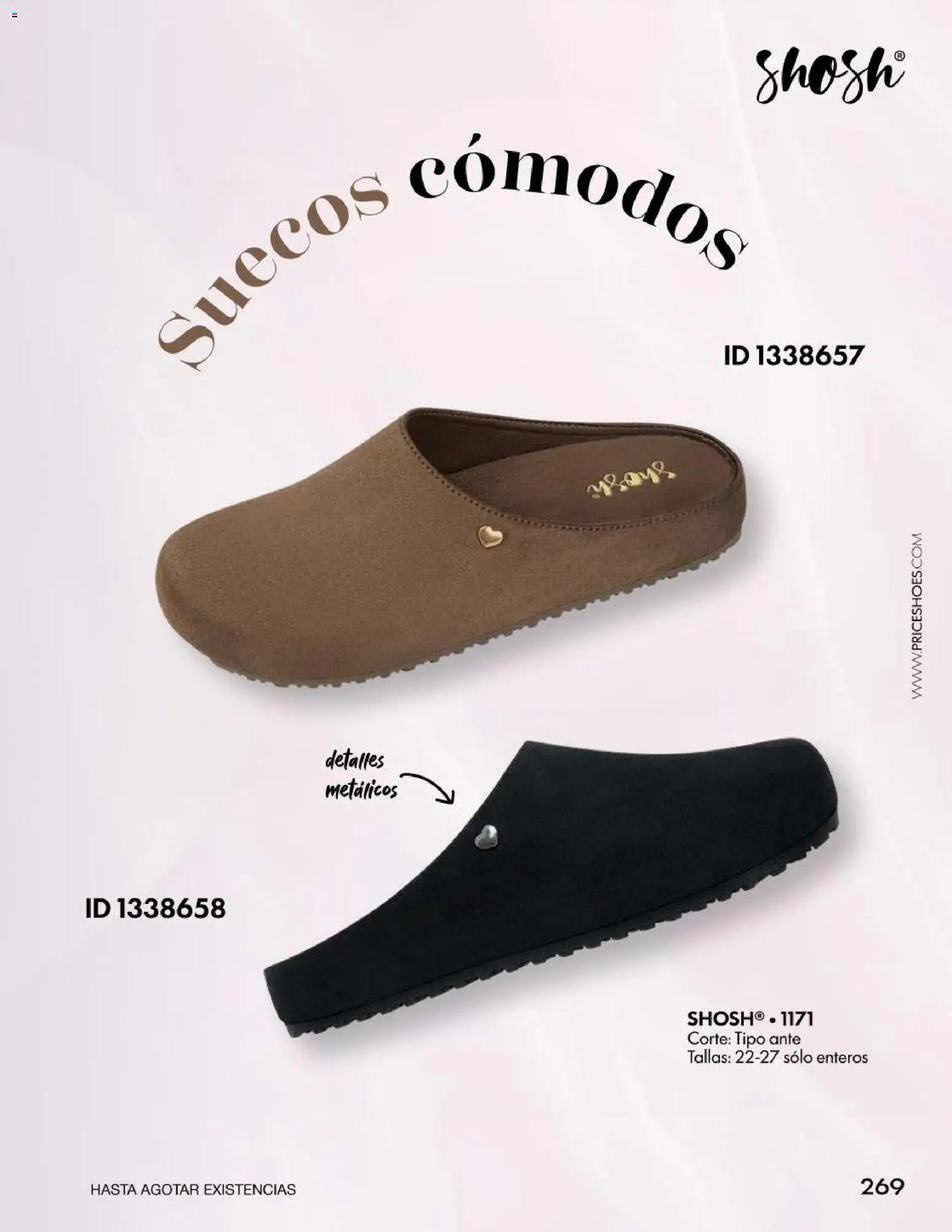 Nuevas ofertas de Price Shoes válidas en toda la República Mexicana desde el 28/08/2026. ¡Encuentra las mejores ofertas en Price Shoes catálogo Vestir Casual! | Página: 269