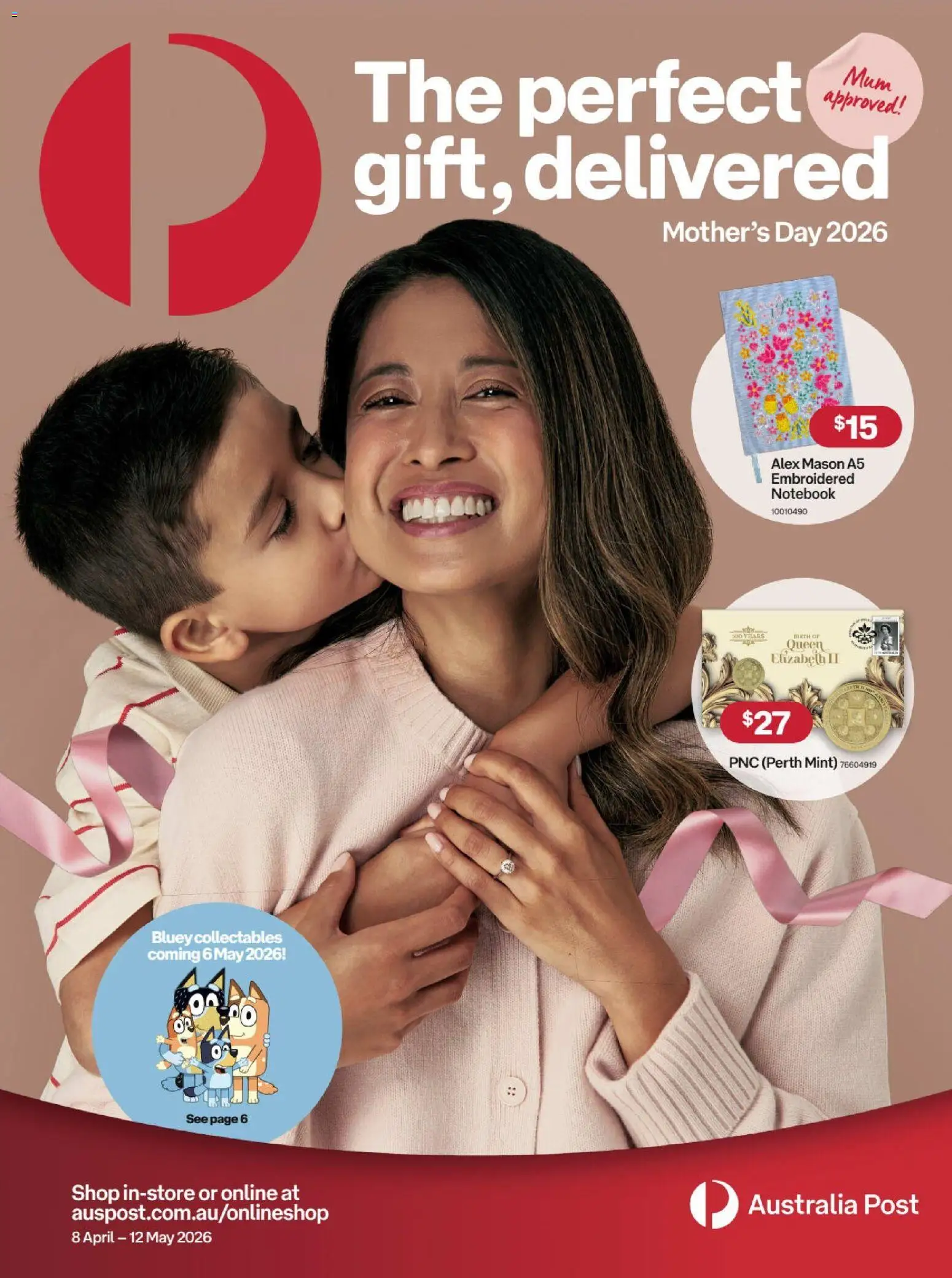 Australia Post catalogue - valid from 08.04.2026 | Page: 1 | Products: Notebook
