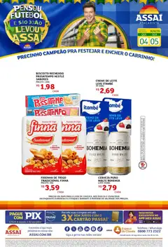 Assaí Atacadista ofertas - CE - Pré-Visualização do folheto da loja Assaí Atacadista, válido de 04.06.2026