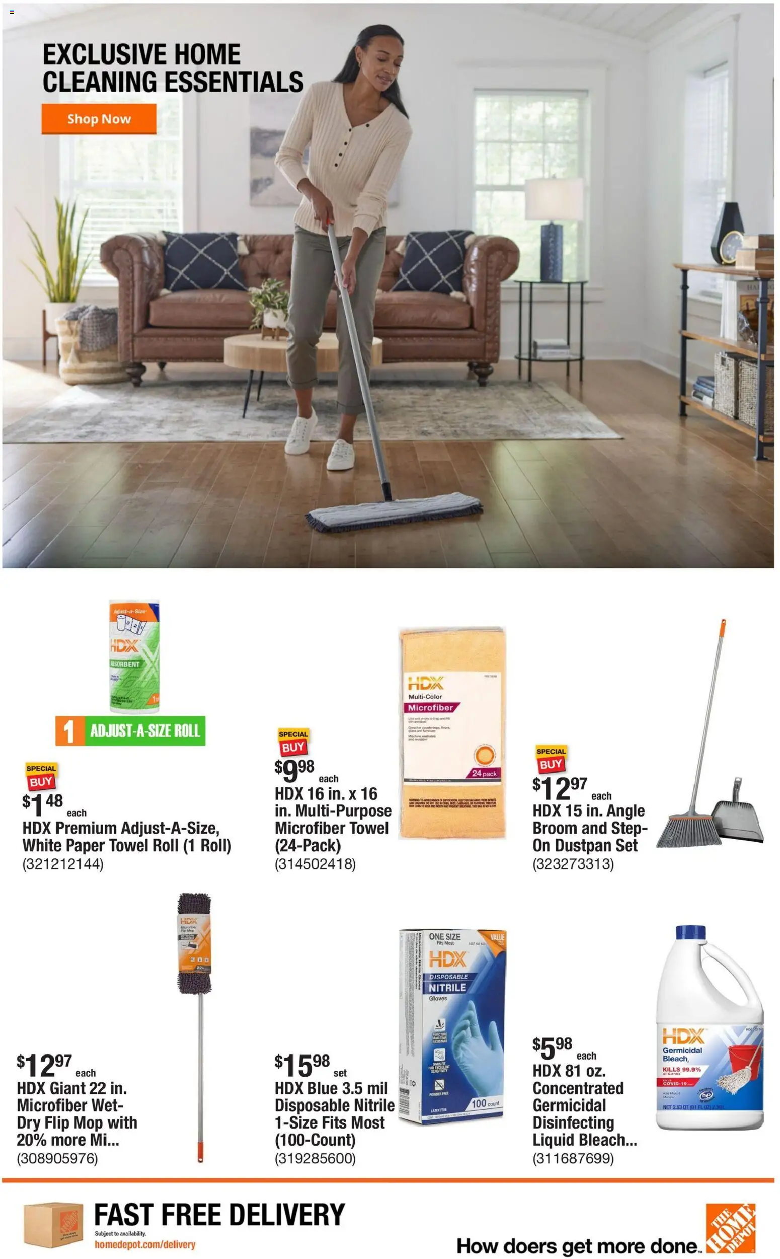 Home Depot Weekly Ad - valid from 07/09/2026 | Page: 10 | Products: Powder, Gloves