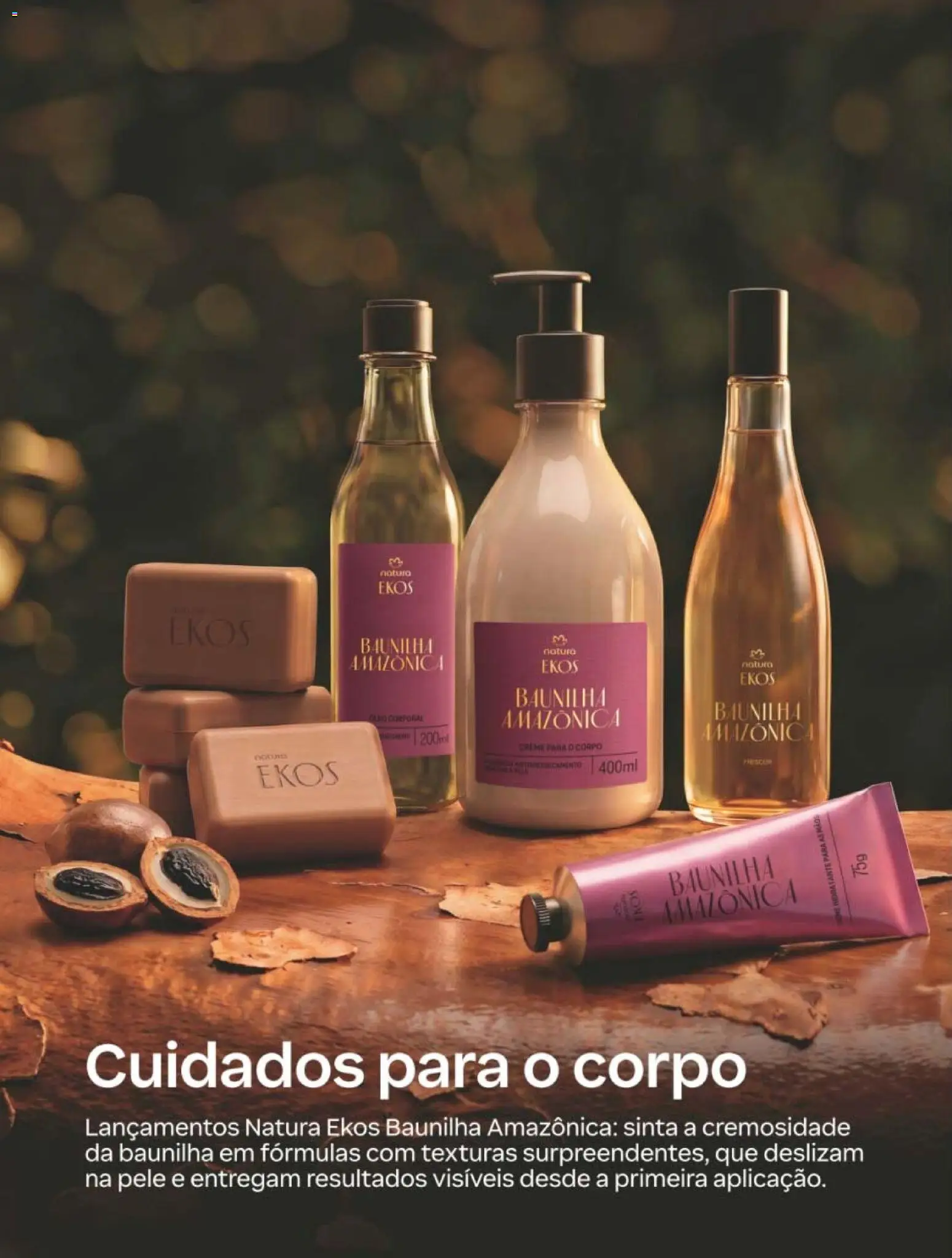 Natura Folheto - válido de 10/08/2026 | Página: 98 | Produtos: Baunilha, Creme