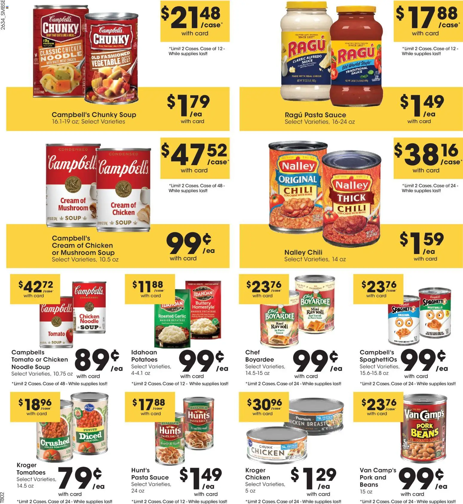 Smith's Weekly Ad - valid from 09/30/2026 | Page: 3 | Products: Meat, Chicken, Cheese, Pasta