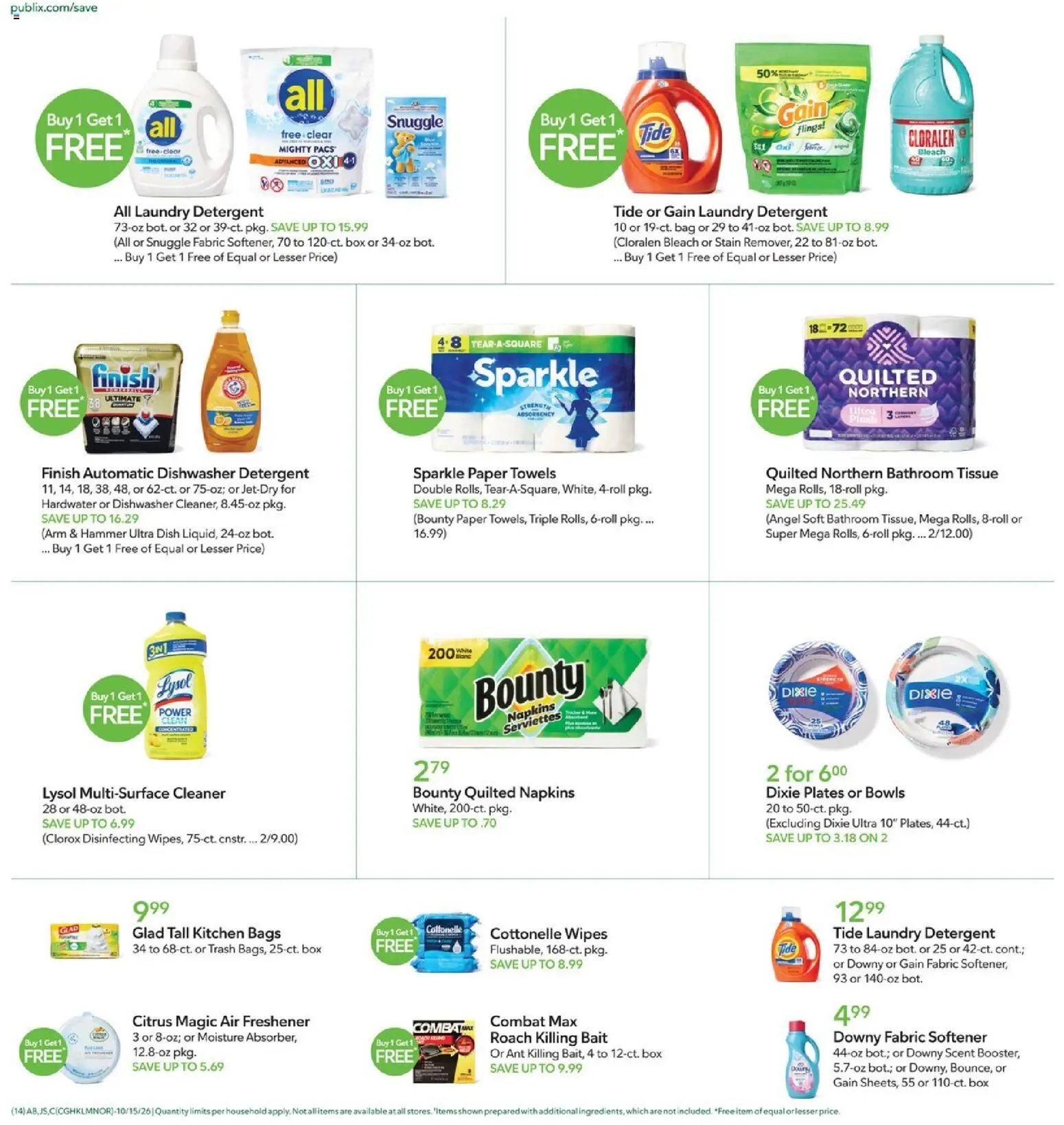 Publix Weekly Ad - valid from 10/14/2026 | Page: 14