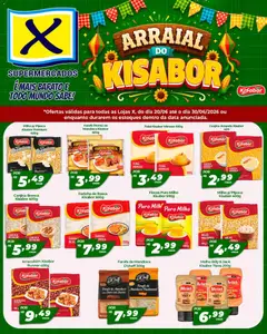 X Supermercados ofertas Kisabor - Pré-Visualização do folheto da loja X Supermercados, válido de 20/06/2026