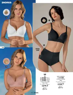 Vista previa de Andrea catálogo Lencería & vestir interior, nuevo folleto de la tienda, válido en México a partir del 24.05.2026 | Página: 4 | Productos: Algodón, Lenceria