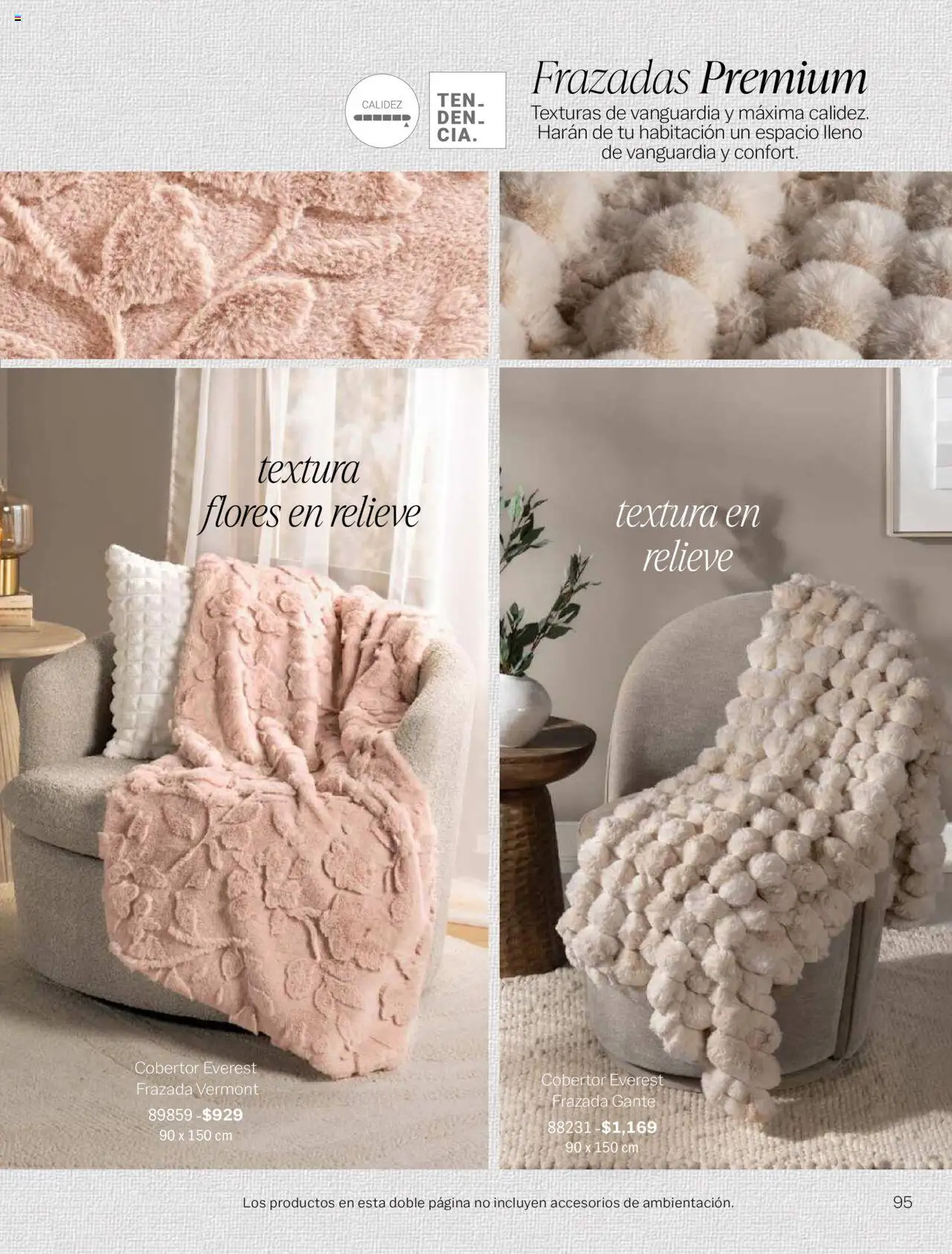 Nuevas ofertas de Vianney válidas en toda la República Mexicana desde el 15/08/2025. ¡Encuentra las mejores ofertas en Vianney - Catálogo Invierno! | Página: 97 | Productos: Cobertor