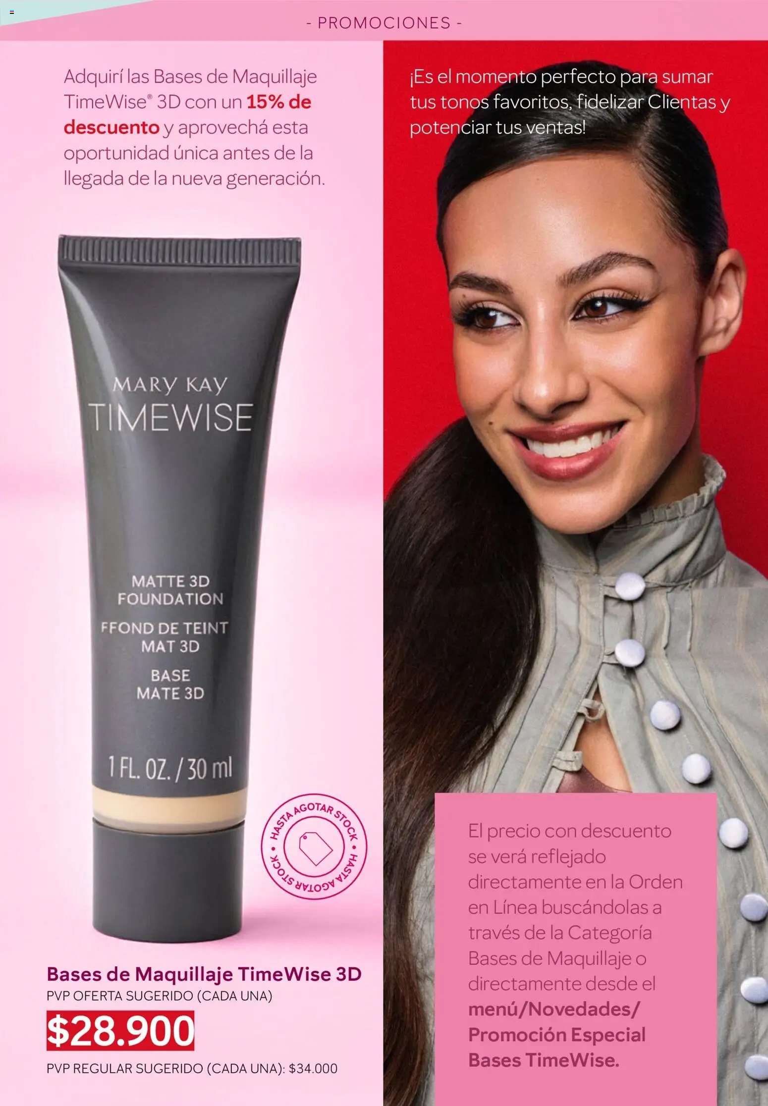 Mary Kay - Aplausos Septiembre 2026 │ válido desde el 01/09/2026 | Página: 41 | Productos: Mate, Maquillaje