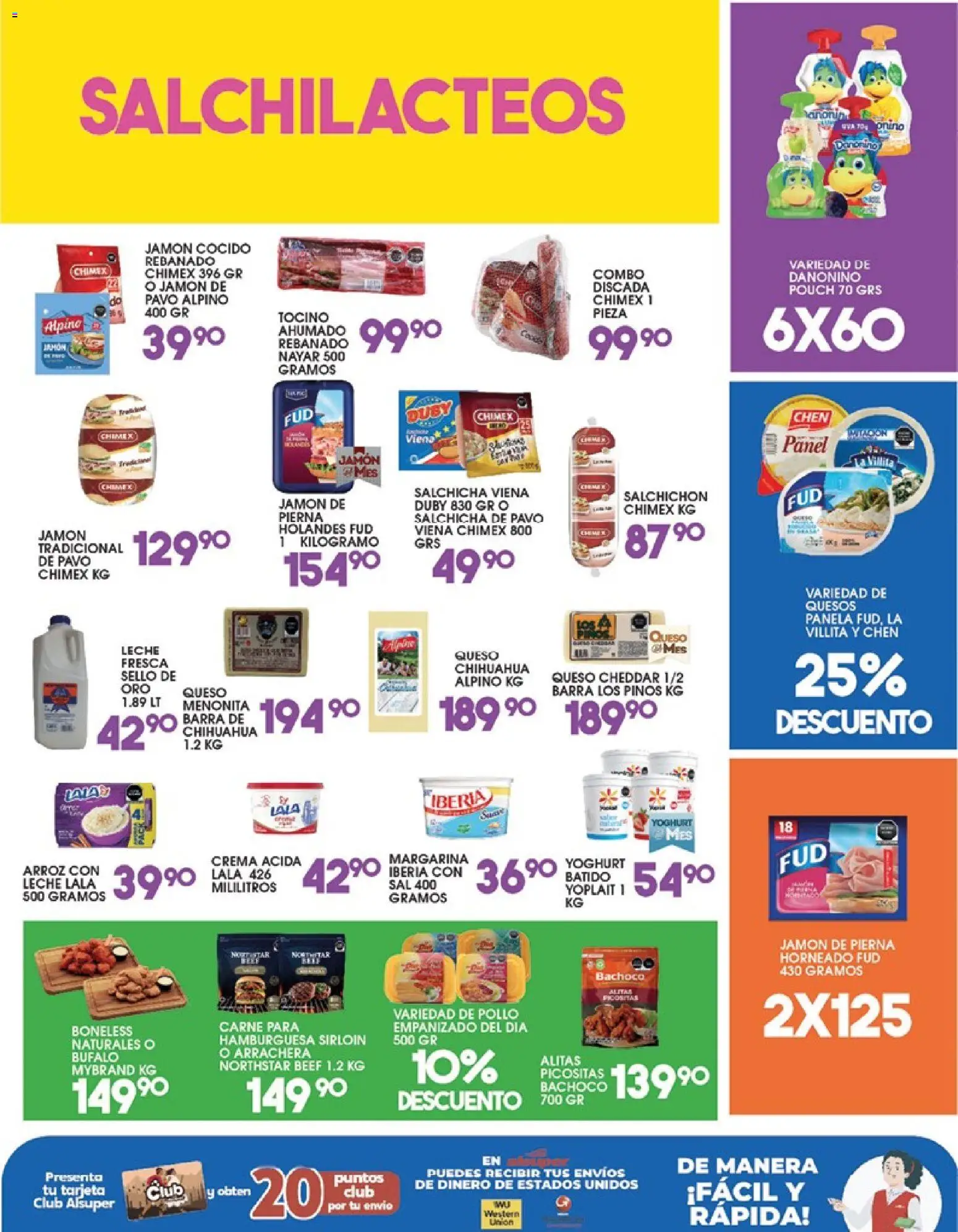 Nuevas ofertas de Alsuper válidas en toda la República Mexicana desde el 02.06.2026. ¡Encuentra las mejores ofertas en Alsuper folleto Chihuahua Capital! | Página: 3