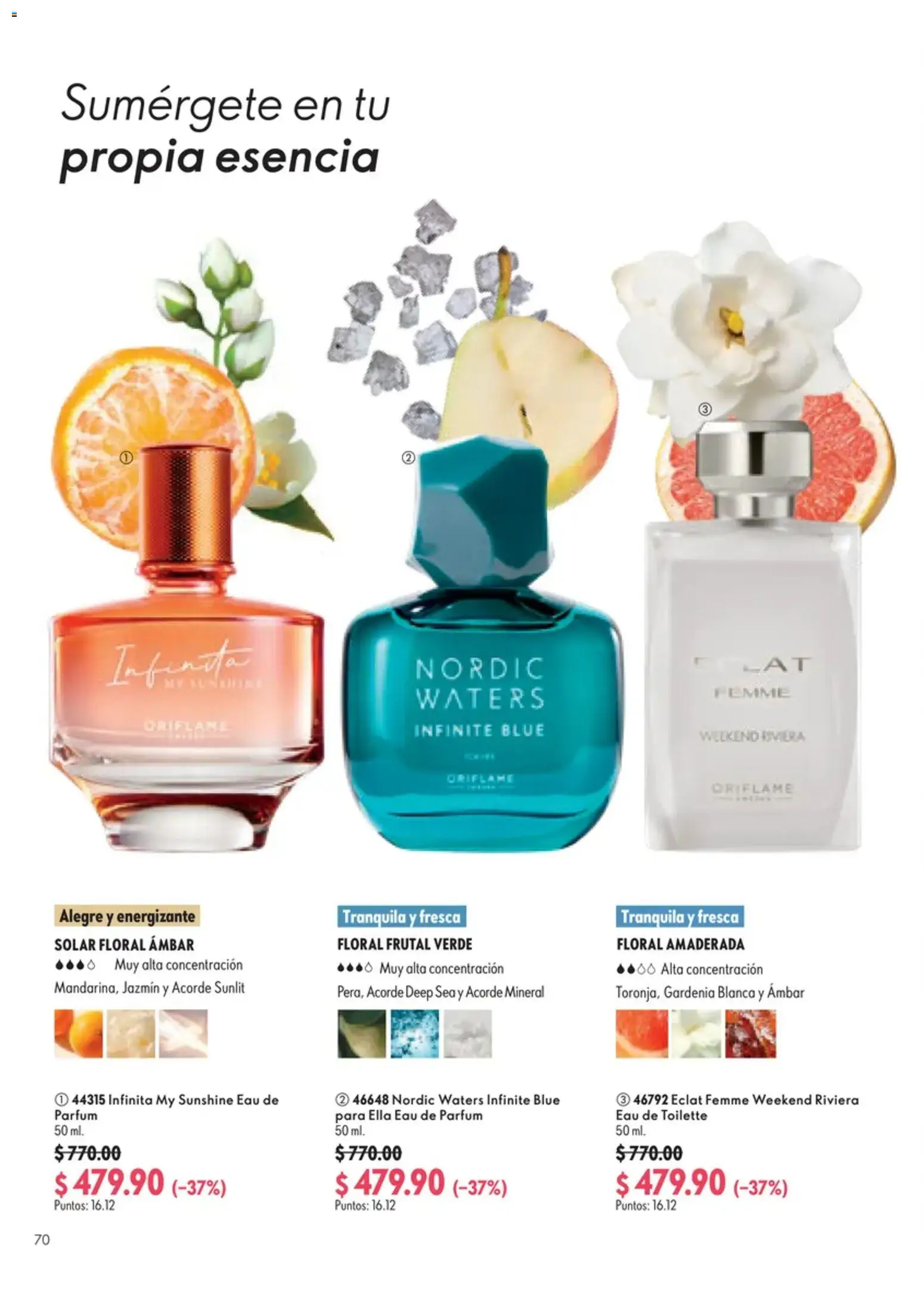 Nuevas ofertas de Oriflame válidas en toda la República Mexicana desde el 12/09/2026. ¡Encuentra las mejores ofertas en Oriflame campaña 13 2026! | Página: 70