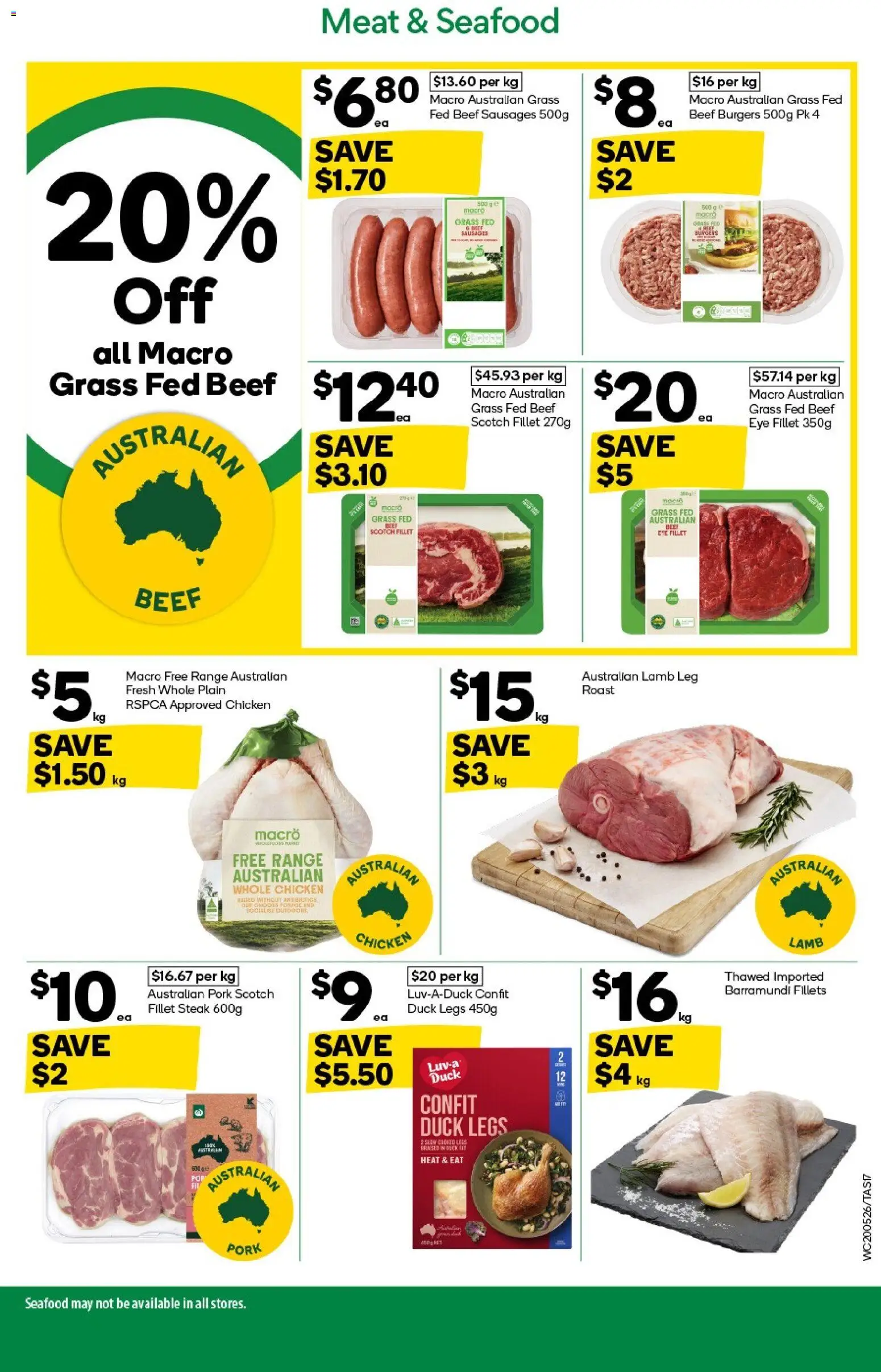Woolworths catalogue - valid from 20.05.2026 | Page: 17 | Products: Chicken, Pork, Lamb, Seafood