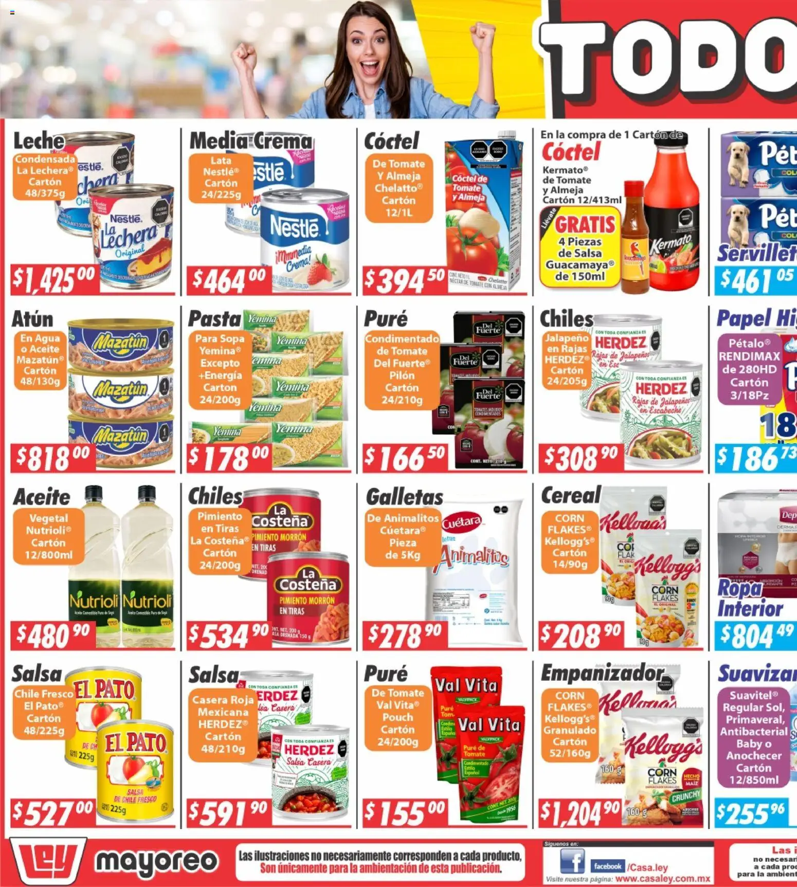 Nuevas ofertas de Casa Ley válidas en toda la República Mexicana desde el 04.05.2026. ¡Encuentra las mejores ofertas en Casa Ley folleto Nogales! | Página: 3