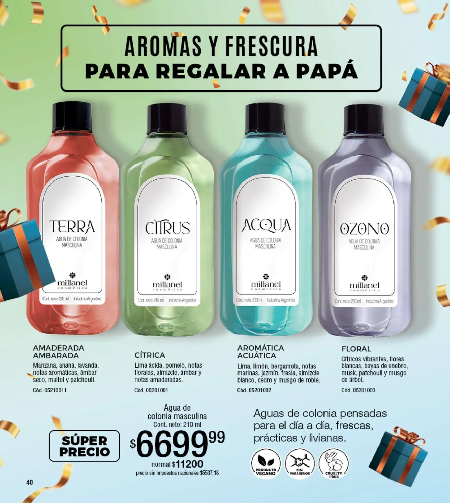Millanel - Catálogo │ válido desde el 25.05.2026 | Página: 40 | Productos: Papa, Lima, Agua