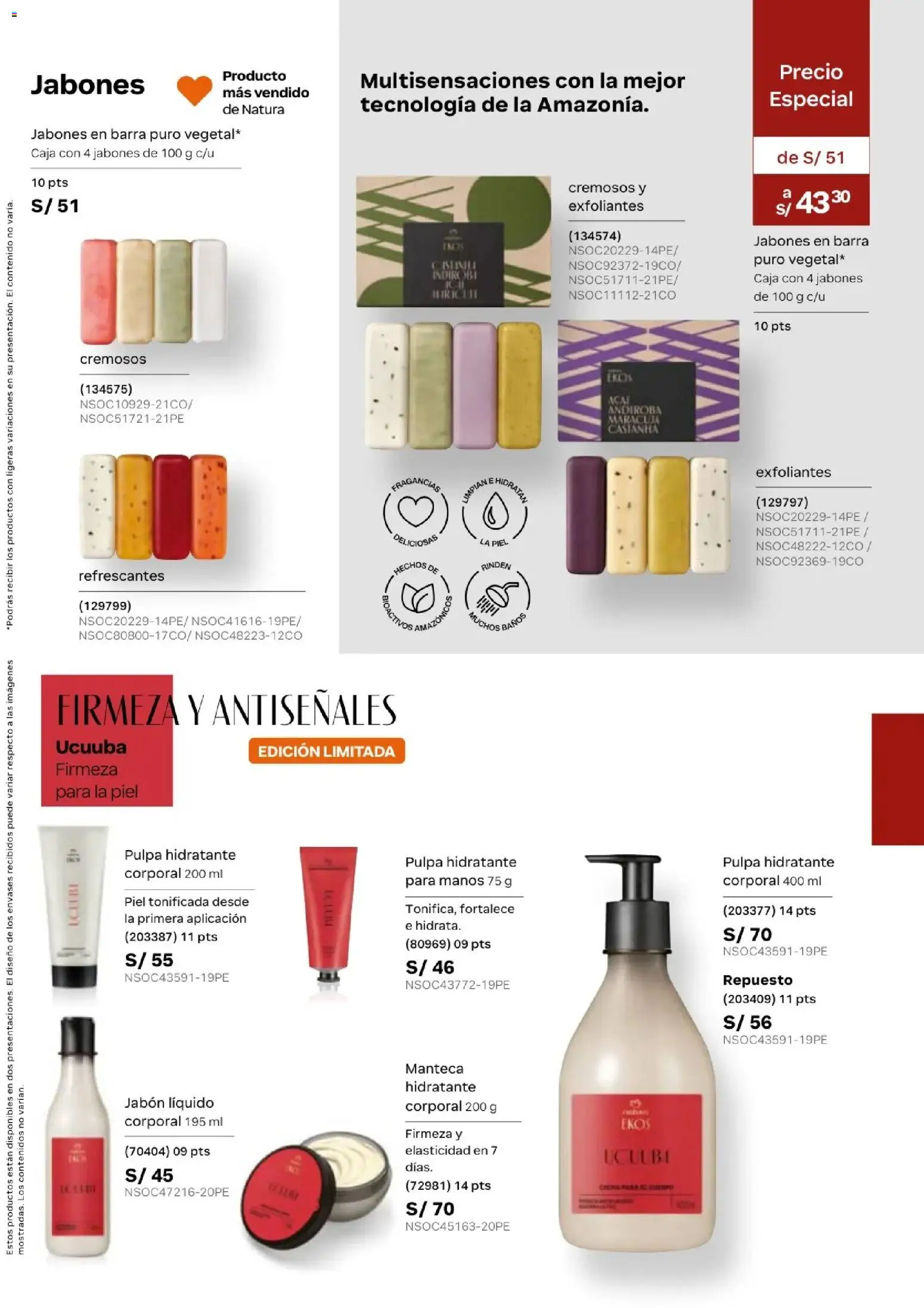 Catálogo Natura válido desde 24.05.2026 | Página: 108 | Productos: Jabón, Caja