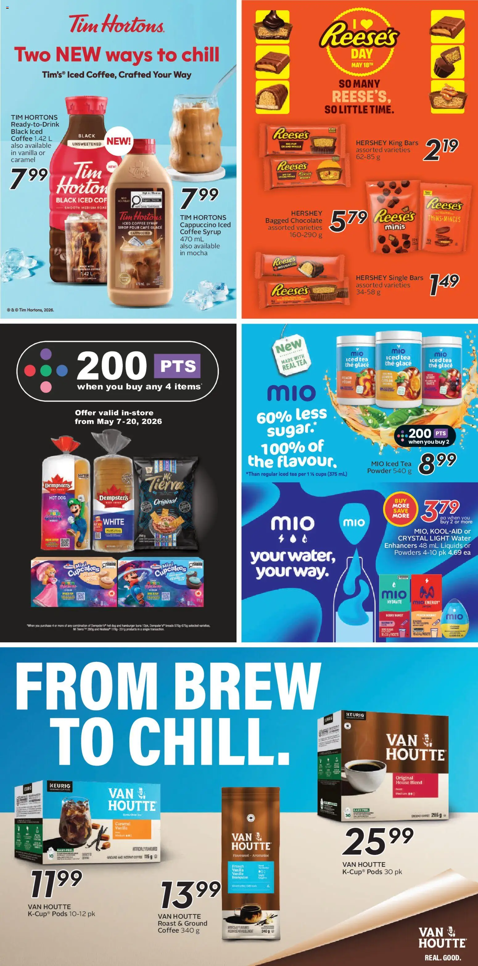 Safeway flyer valid from 14.05.2026 | Page: 22 | Products: Tea, Powder, Coffee, Chocolate