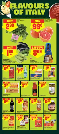 Preview of FreshCo weekly flyer / circulaire from shop FreshCo valid from 11.06.2026 | Page: 8 | Products: Pasta, Cheese, Oil