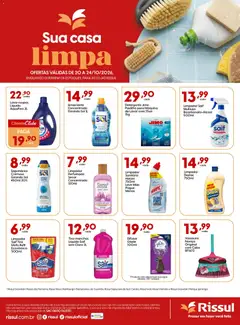 Rissul ofertas Casa Limpa - Pré-Visualização do folheto da loja Rissul, válido de 20/10/2026