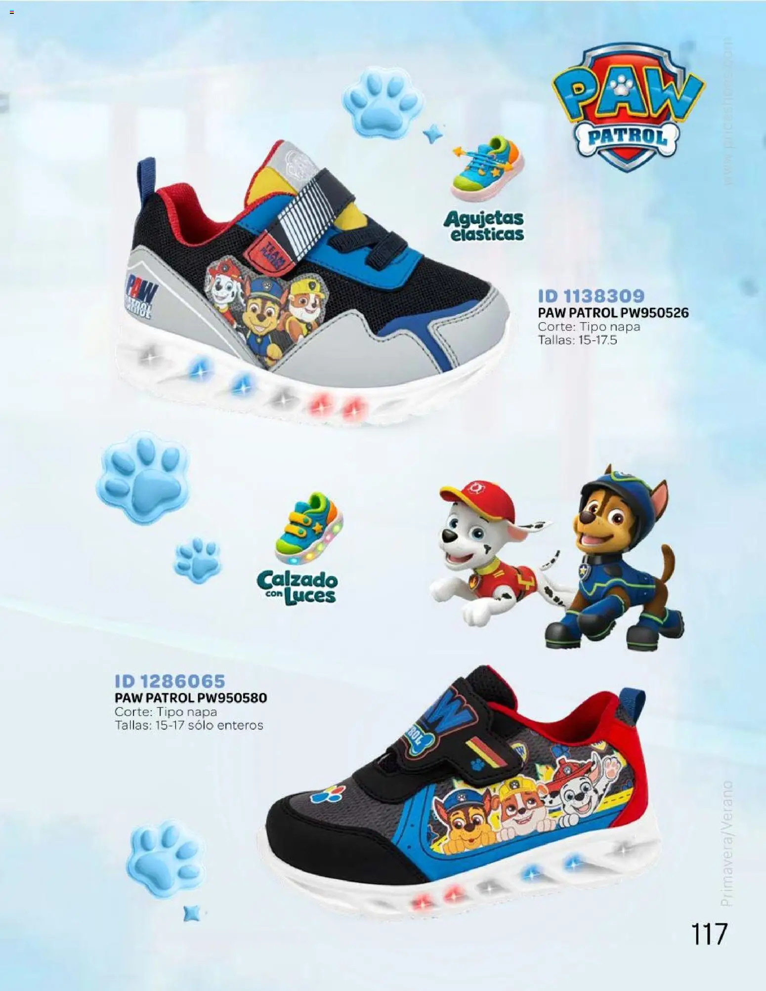 Nuevas ofertas de Price Shoes válidas en toda la República Mexicana desde el 25.04.2026. ¡Encuentra las mejores ofertas en Price Shoes catálogo Kids todo en uno! | Página: 117
