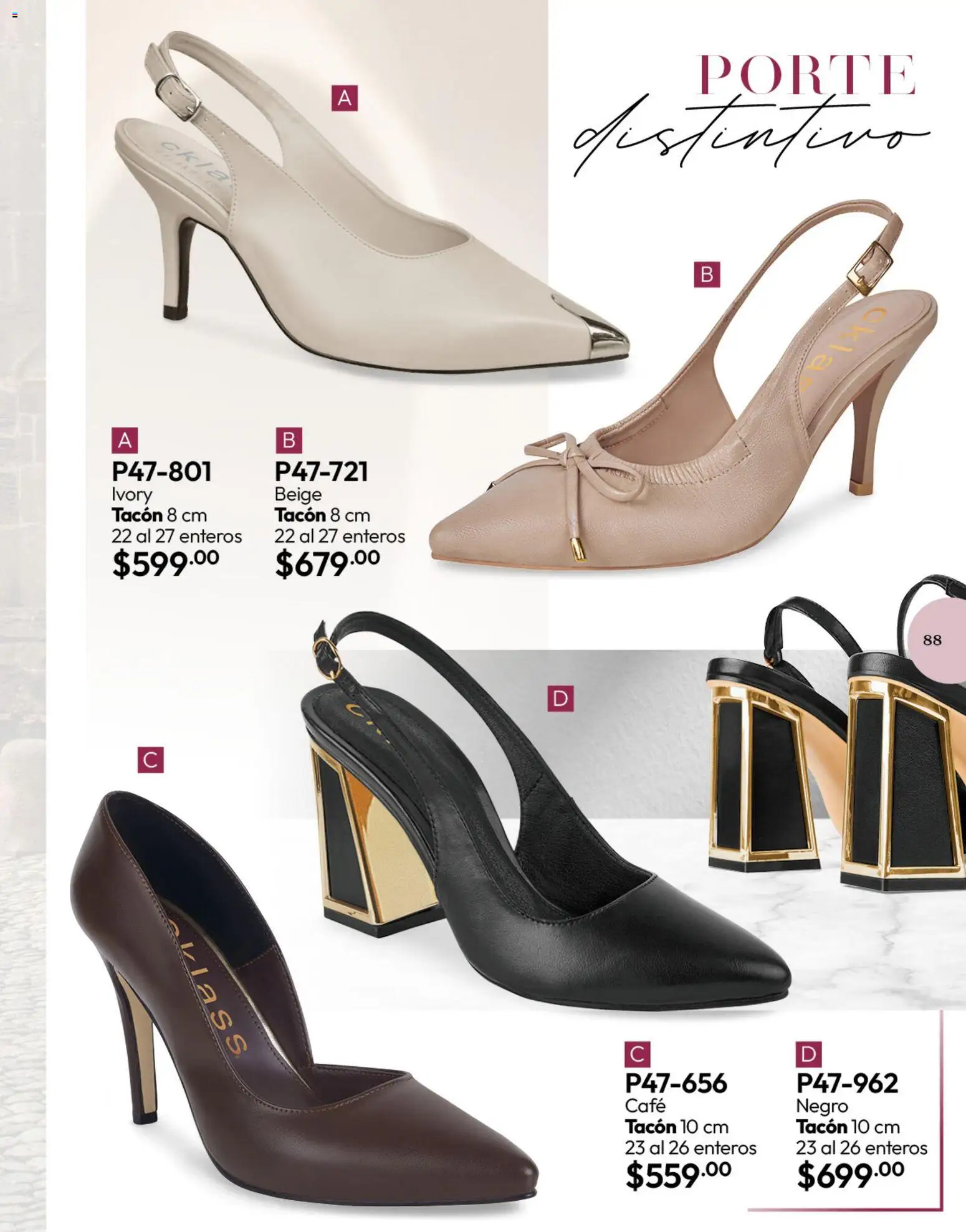 Nuevas ofertas de Cklass válidas en toda la República Mexicana desde el 11/09/2026. ¡Encuentra las mejores ofertas en Cklass catálogo Calzado Invierno! | Página: 92 | Productos: Café
