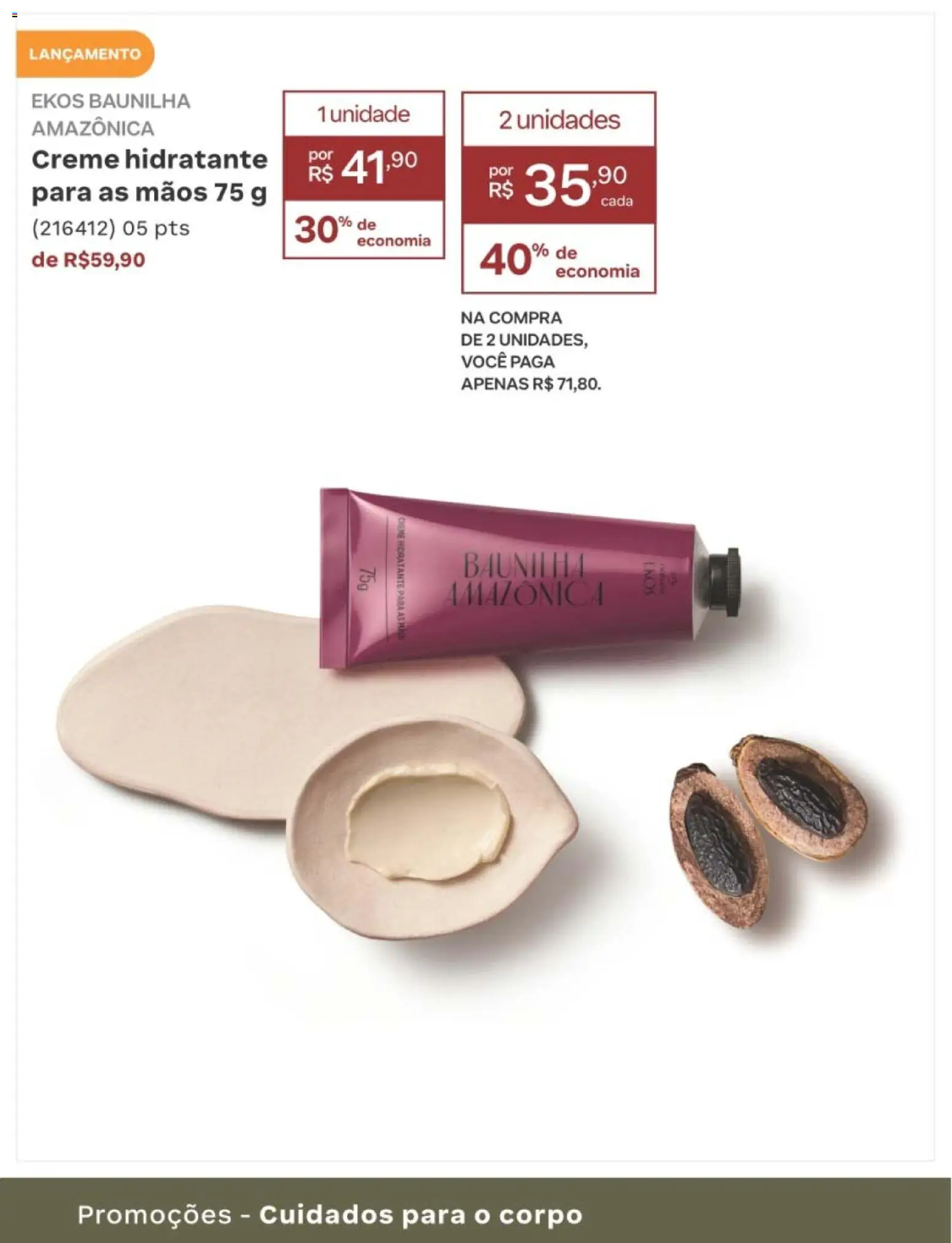 Natura Folheto - válido de 10/08/2026 | Página: 207 | Produtos: Creme