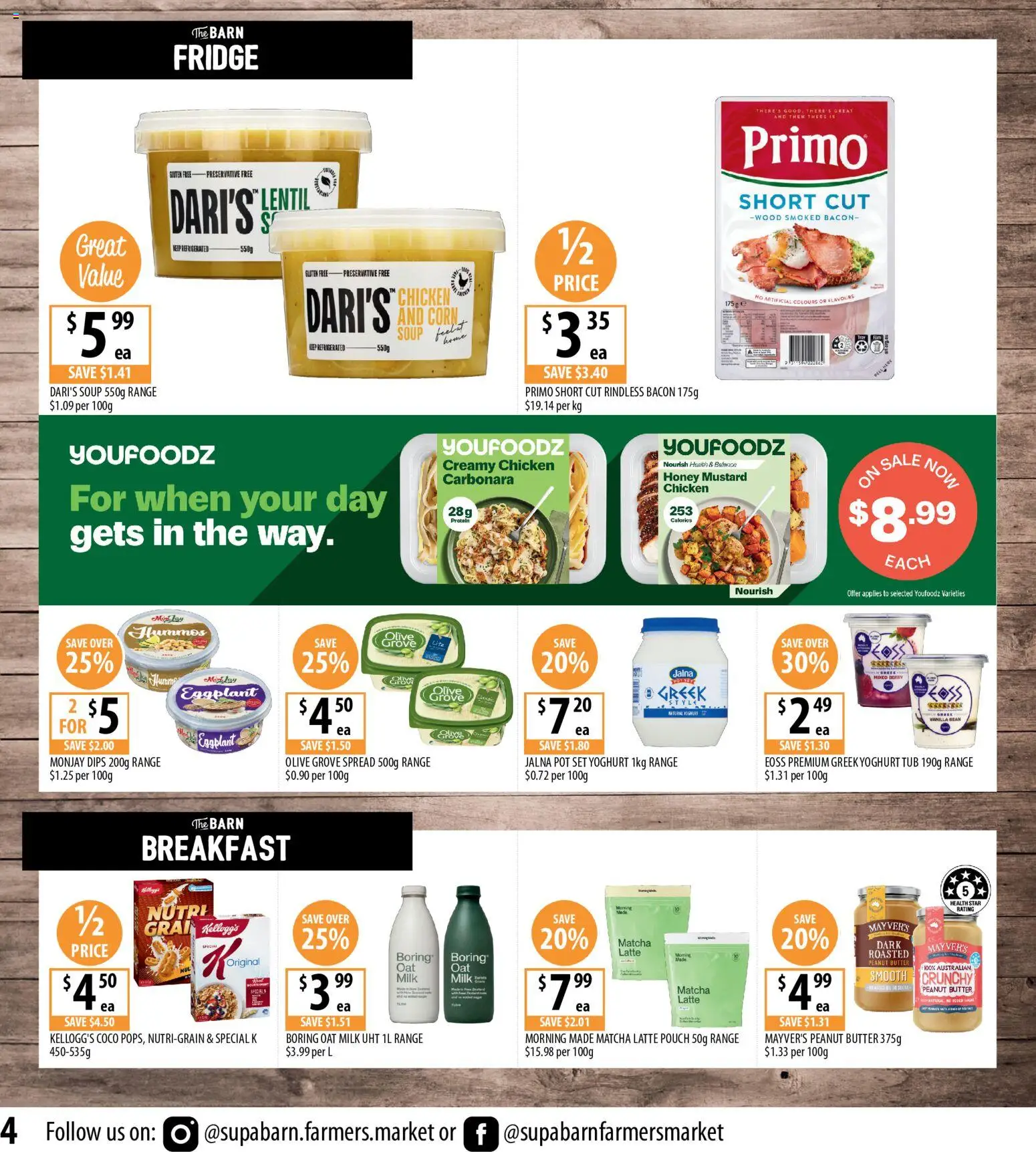Supabarn catalogue - valid from 17.06.2026 | Page: 4 | Products: Bacon, Potatoes, Honey, Eggplant