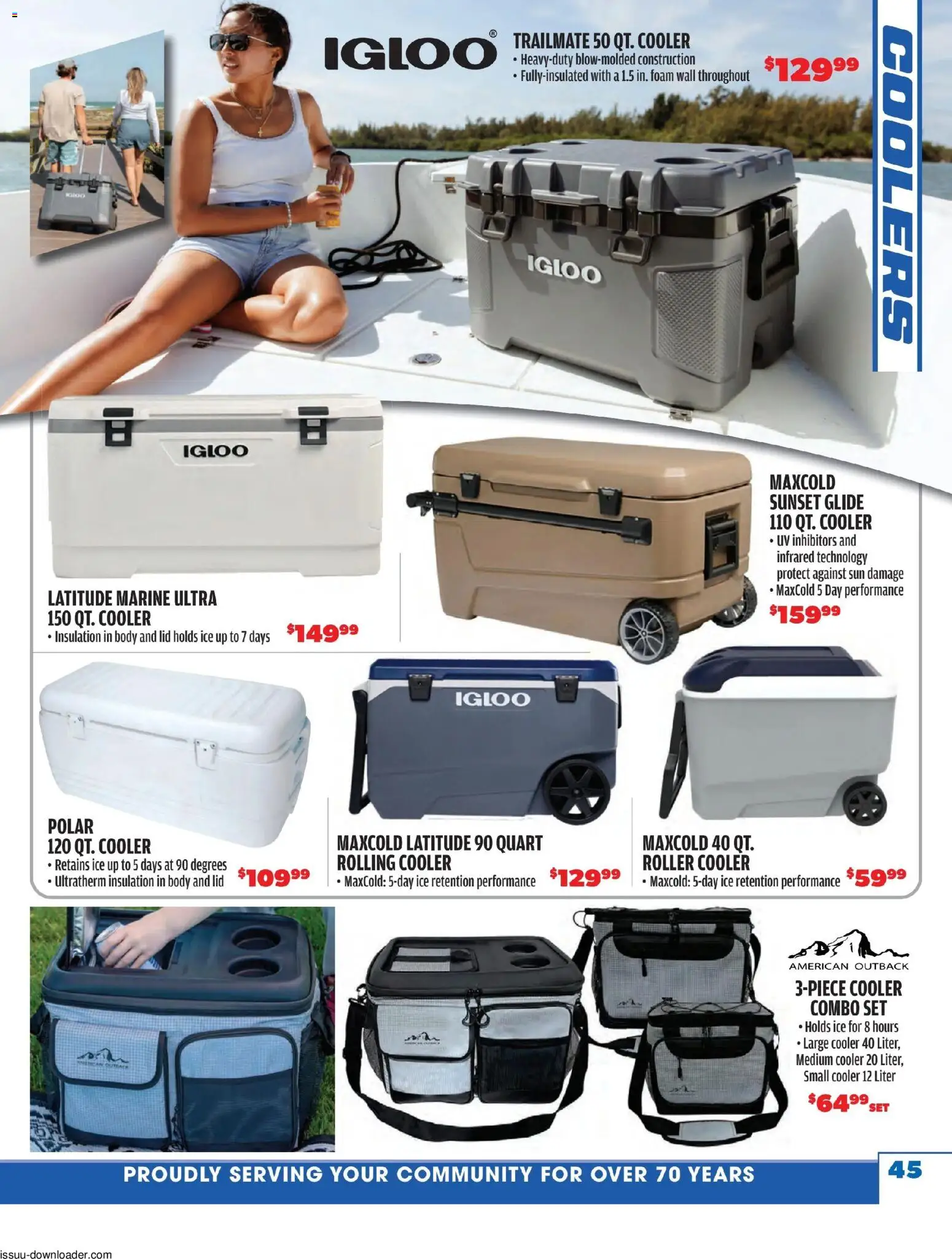 Big 5 Sporting Goods Summer Catalog - valid from 05/26/2026 | Page: 45 | Products: Ice, Foam