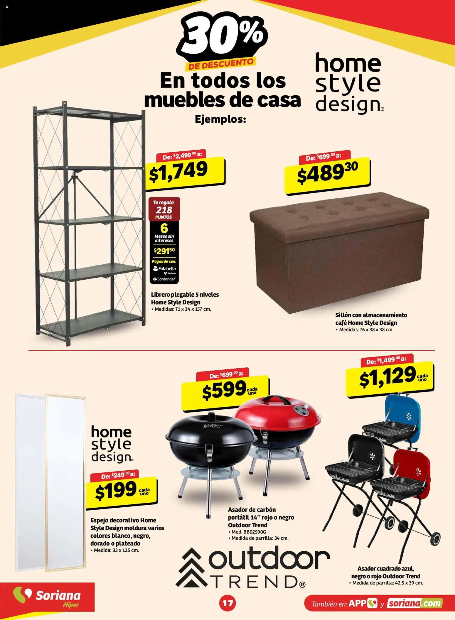 Nuevas ofertas de Soriana válidas en toda la República Mexicana desde el 30/10/2026. ¡Encuentra las mejores ofertas en Soriana Buen Fest Mercado! | Página: 17