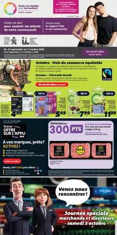 Preview of IGA weekly flyer / circulaire from shop IGA valid from Oct 1, 2026 | Page: 18
