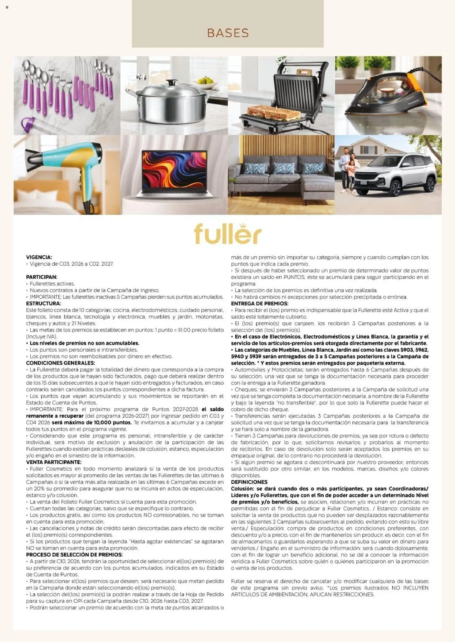 Nuevas ofertas de Fuller válidas en toda la República Mexicana desde el 15/06/2026. ¡Encuentra las mejores ofertas en Fuller catálogo Puntos! | Página: 56 | Productos: Té, Sobre, Campana