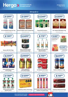 Vista previa Hergo catálogo válido desde el 09/09/2026 | Página: 3 | Productos: Galletitas, Vinagre, Atún, Sopa