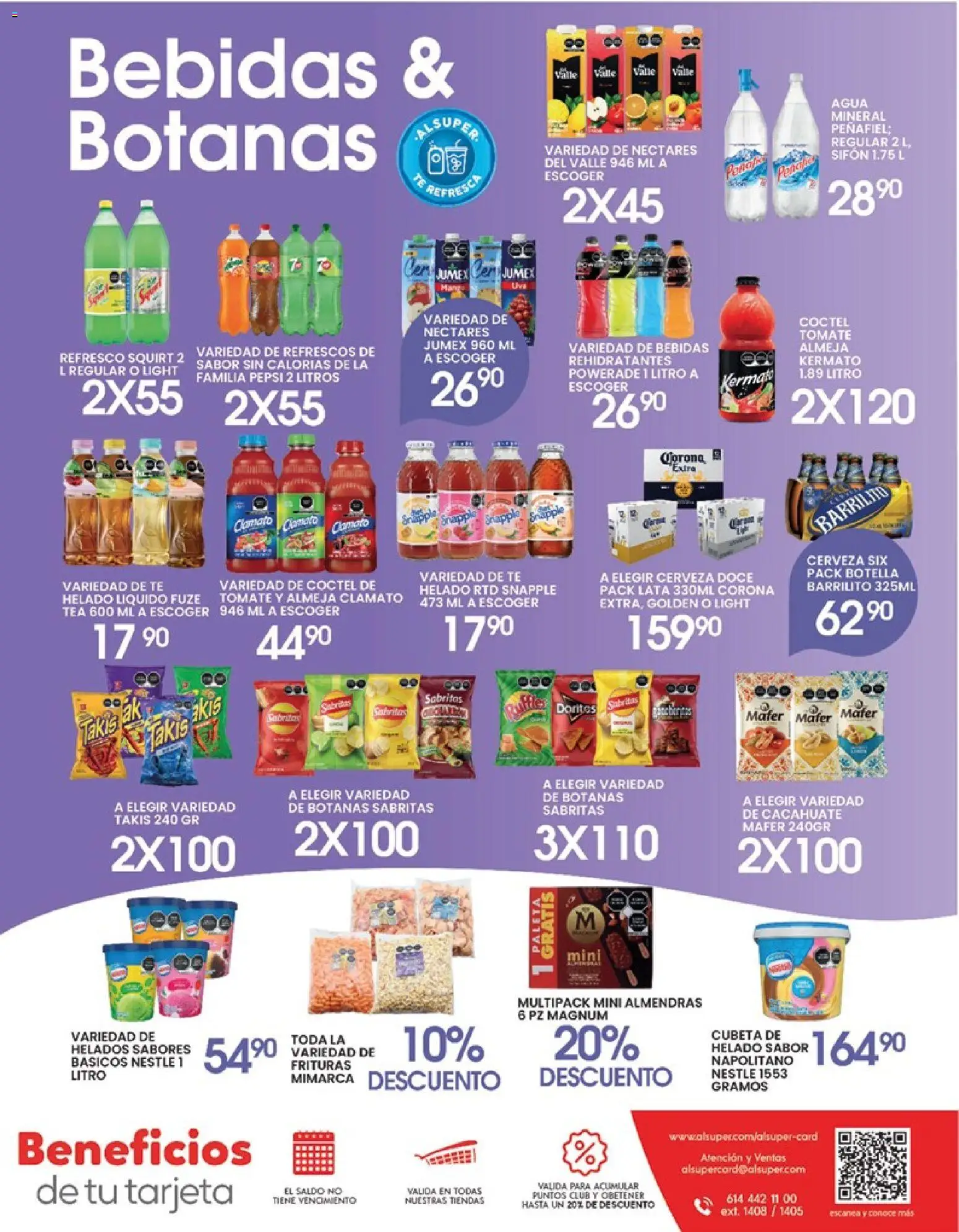 Nuevas ofertas de Alsuper válidas en toda la República Mexicana desde el 22.05.2026. ¡Encuentra las mejores ofertas en Alsuper folleto Durango! | Página: 7