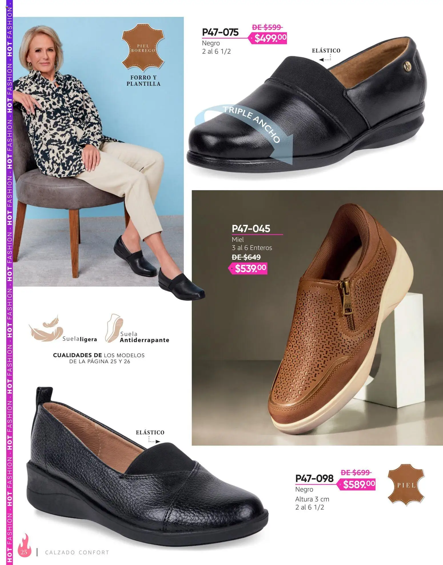 Nuevas ofertas de Cklass válidas en toda la República Mexicana desde el 03/08/2026. ¡Encuentra las mejores ofertas en Cklass catálogo Hot Fashion Calzado! | Página: 26