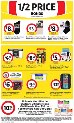 Preview of Coles catalogue - valid from 03.06.2026 | Page: 11 | Products: Decor, Box, Socks, Safe