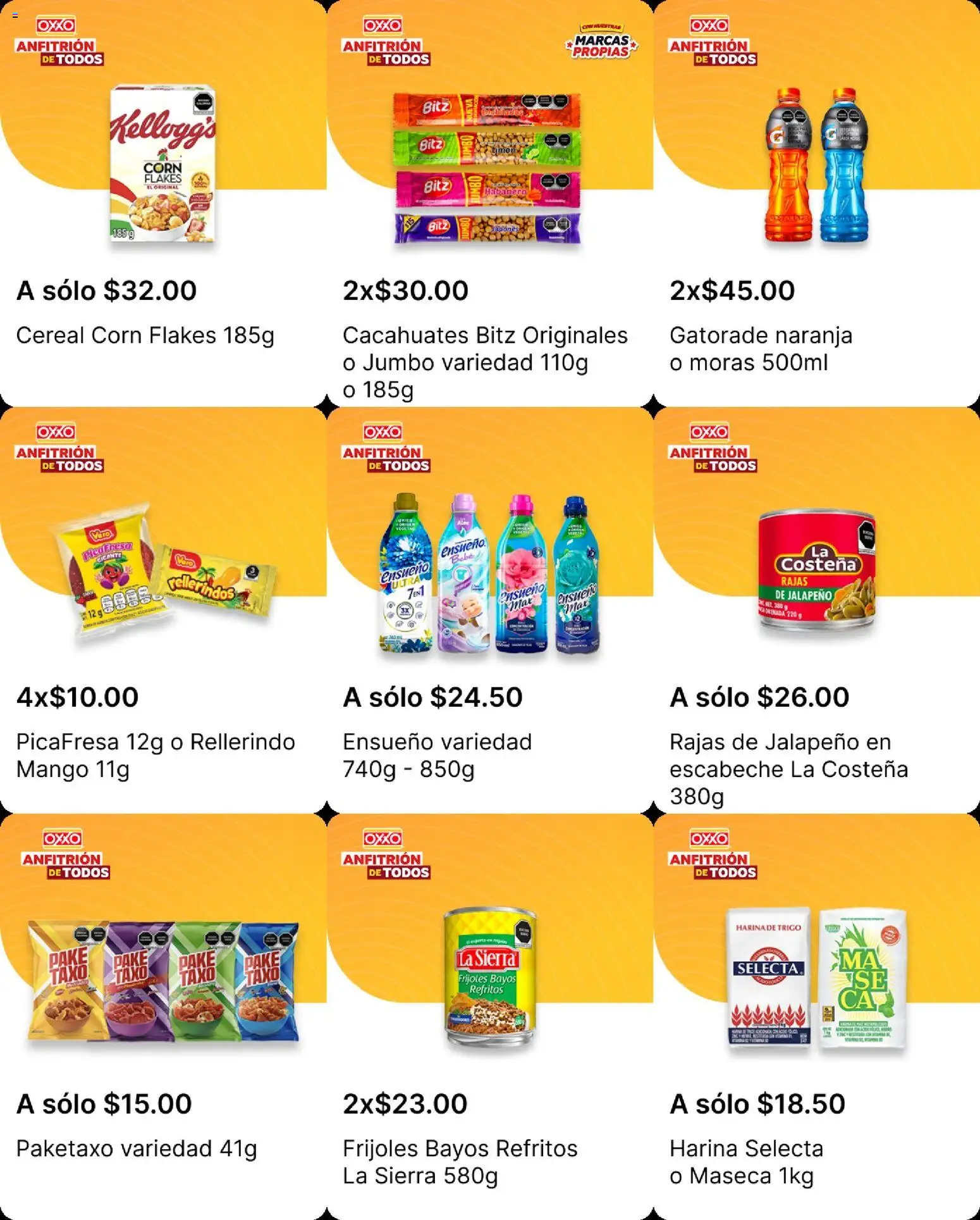 Nuevas ofertas de OXXO válidas en toda la República Mexicana desde el 12.03.2026. ¡Encuentra las mejores ofertas en OXXO folleto! | Página: 10 | Productos: Durazno, Chocolate, Toalla, Tampones