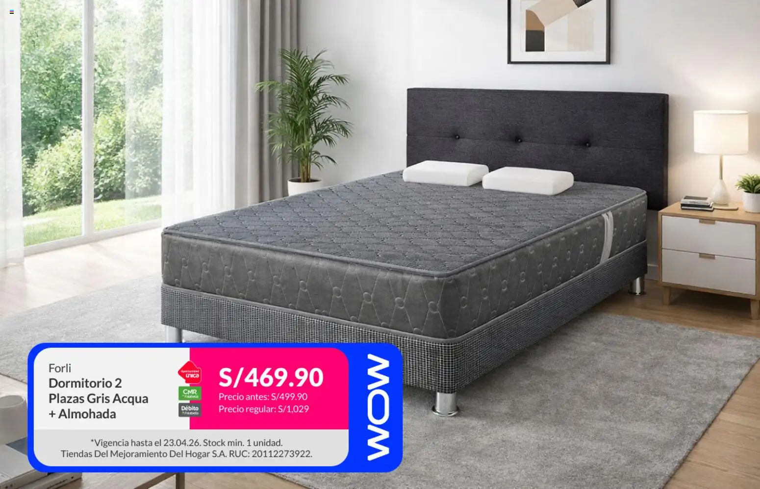 Catálogo Sodimac válido desde 20.04.2026 | Página: 2 | Productos: Almohada