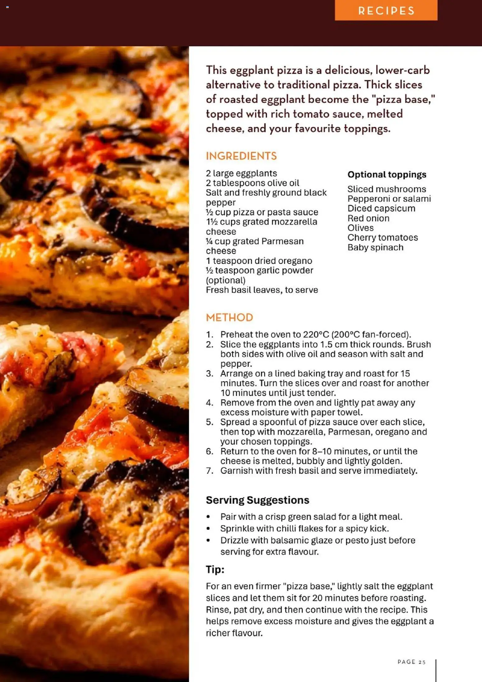 Foodworks catalogue - valid from 01/08/2026 | Page: 25 | Products: Cups, Sauce, Eggplant, Roast