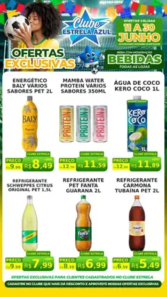 Estrela Azul ofertas Clube Bebidas - Pré-Visualização do folheto da loja Estrela Azul, válido de 11.06.2026