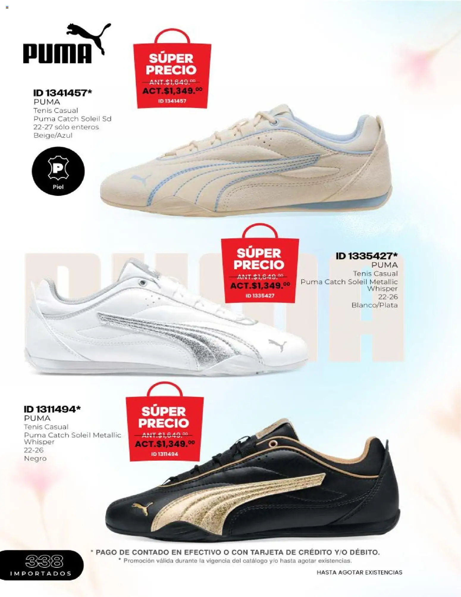 Nuevas ofertas de Price Shoes válidas en toda la República Mexicana desde el 18/07/2026. ¡Encuentra las mejores ofertas en Price Shoes catálogo! | Página: 336