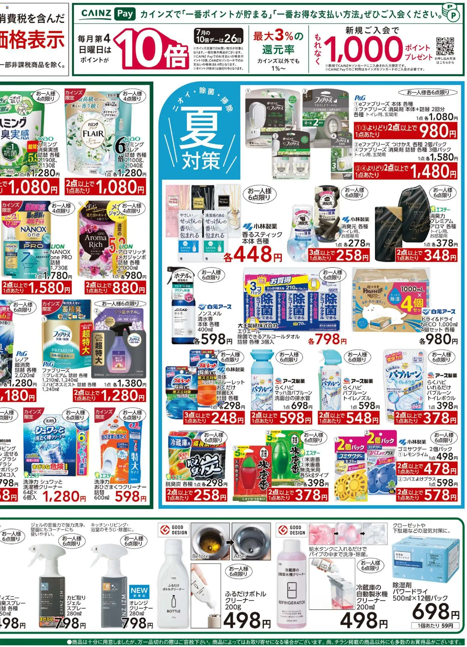 {H1} | ページ: 2 | 製品: 消臭剤, オレンジ