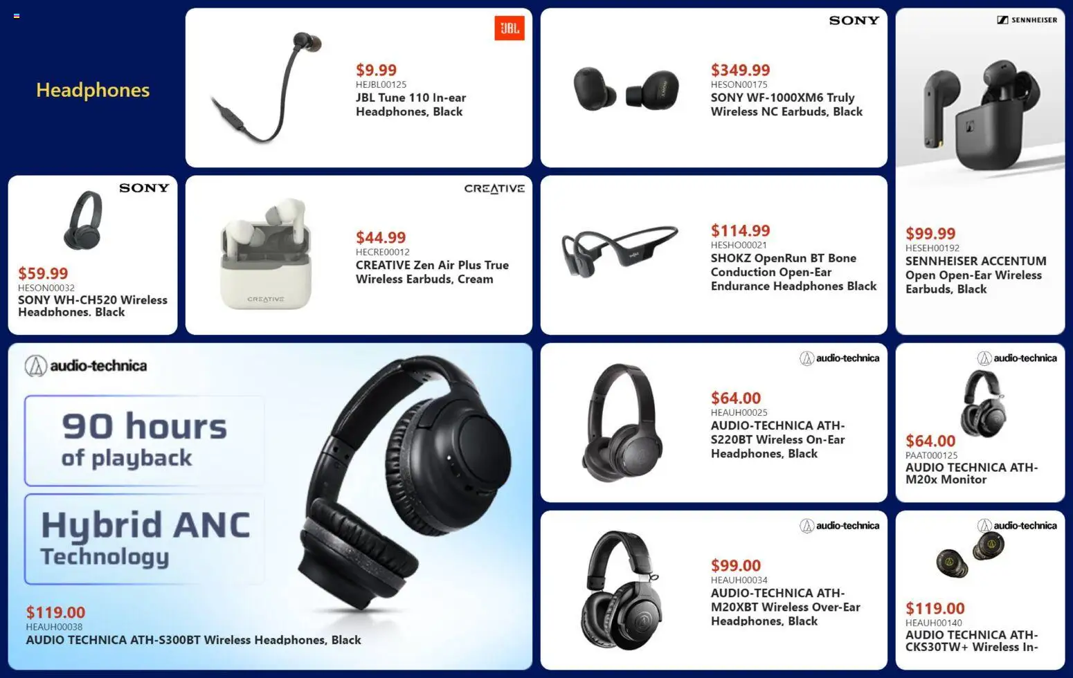 Canada Computers flyer valid from 08.05.2026 | Page: 10 | Products: Cream, Monitor, Audio, Headphones