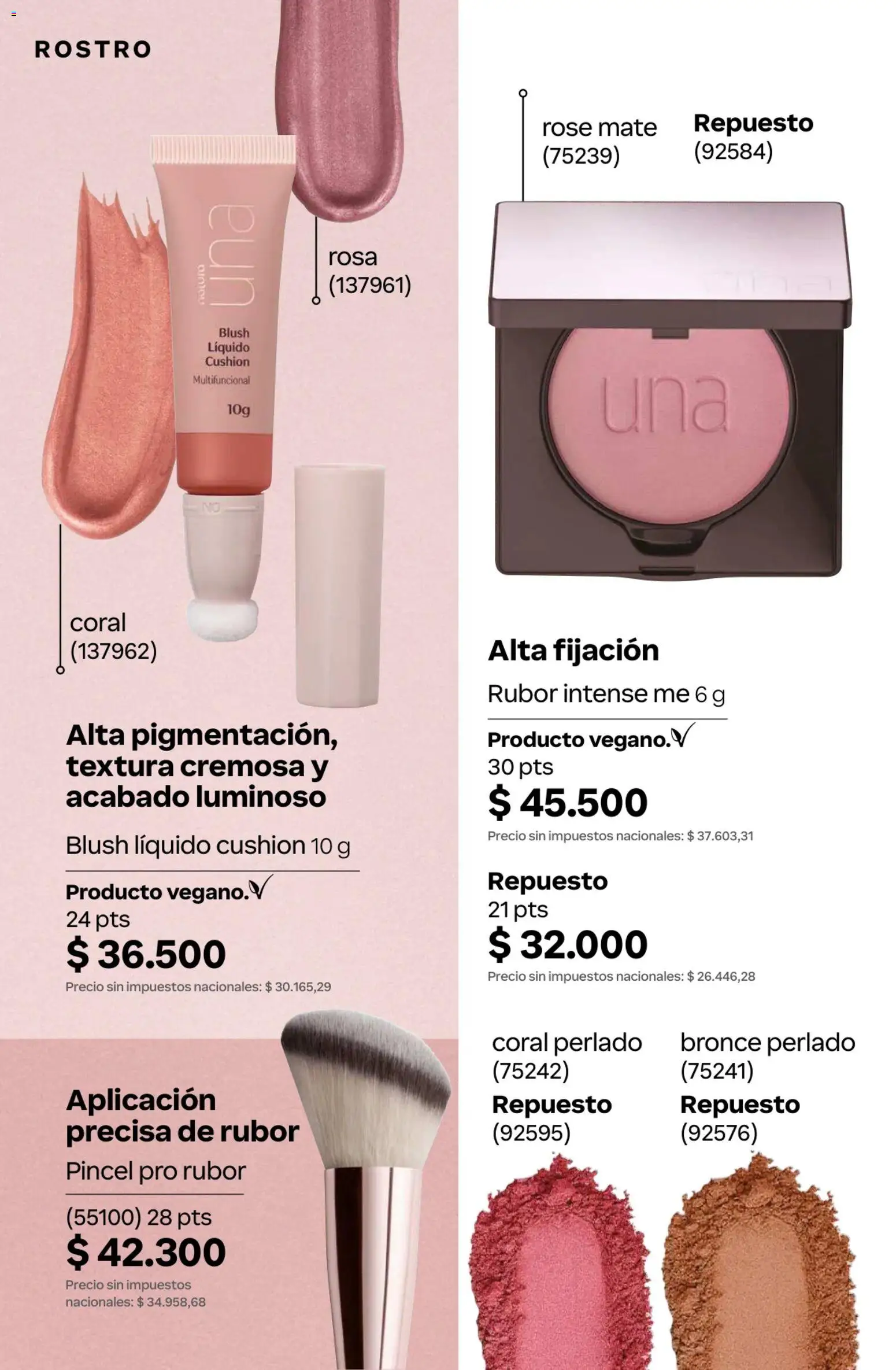 Catálogo Natura Ciclo 7 │ válido desde el 06.05.2026 | Página: 118 | Productos: Mate, Rubor, Pincel