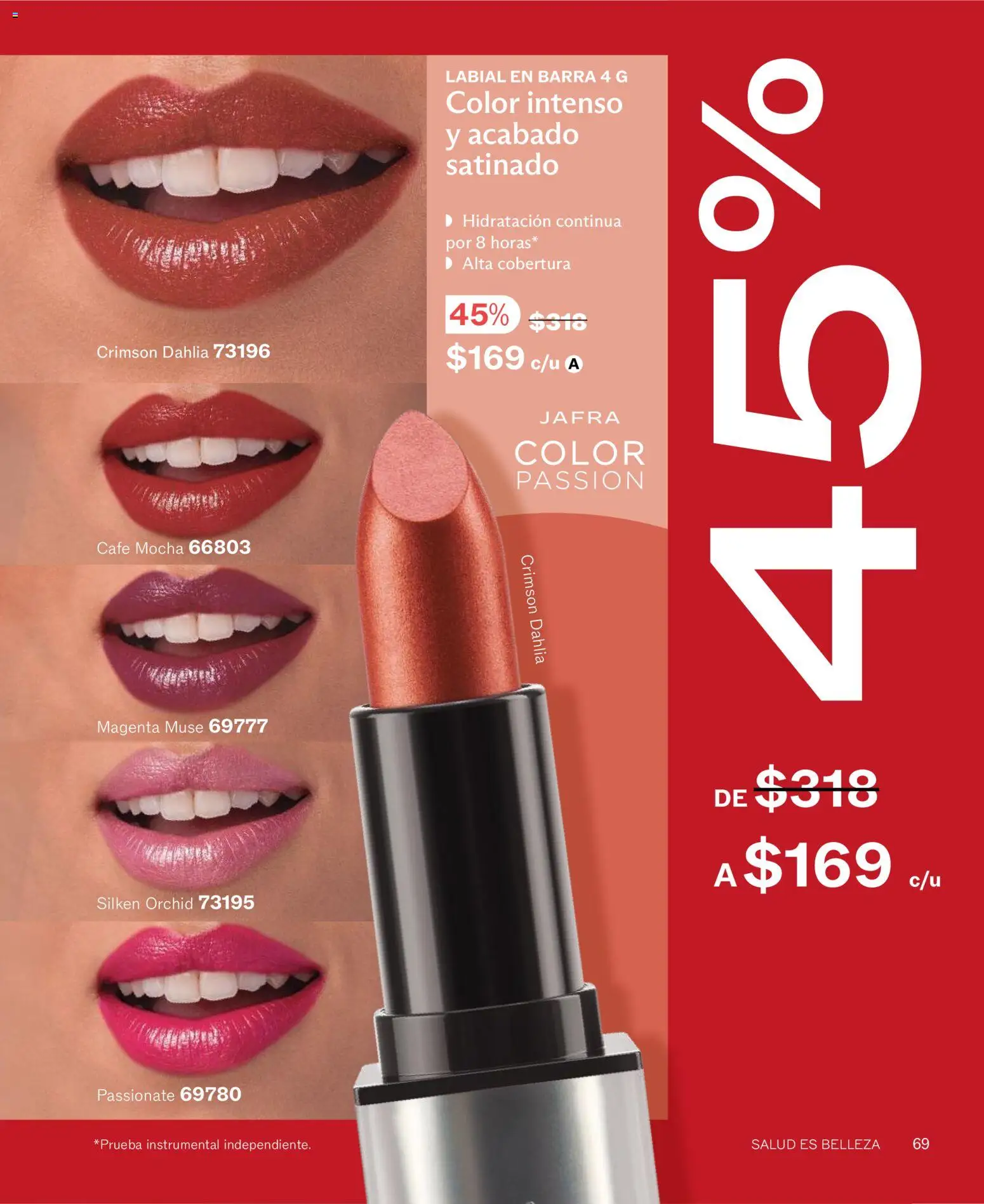 Nuevas ofertas de JAFRA válidas en toda la República Mexicana desde el 01/07/2026. ¡Encuentra las mejores ofertas en JAFRA catálogo! | Página: 69