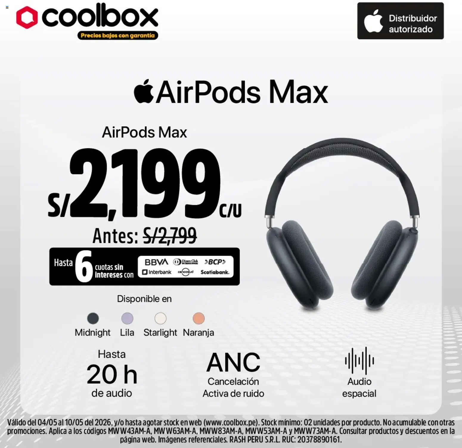 Catálogo Coolbox válido desde 04.05.2026 | Página: 11 | Productos: Audio