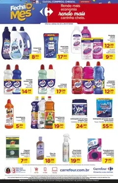 Carrefour Bairro - Ofertas da semana - Pré-Visualização do folheto da loja Carrefour Bairro, válido de 23/07/2026 | Página: 7 | Produtos: Esponja, Detergente, Vanish, Amaciante
