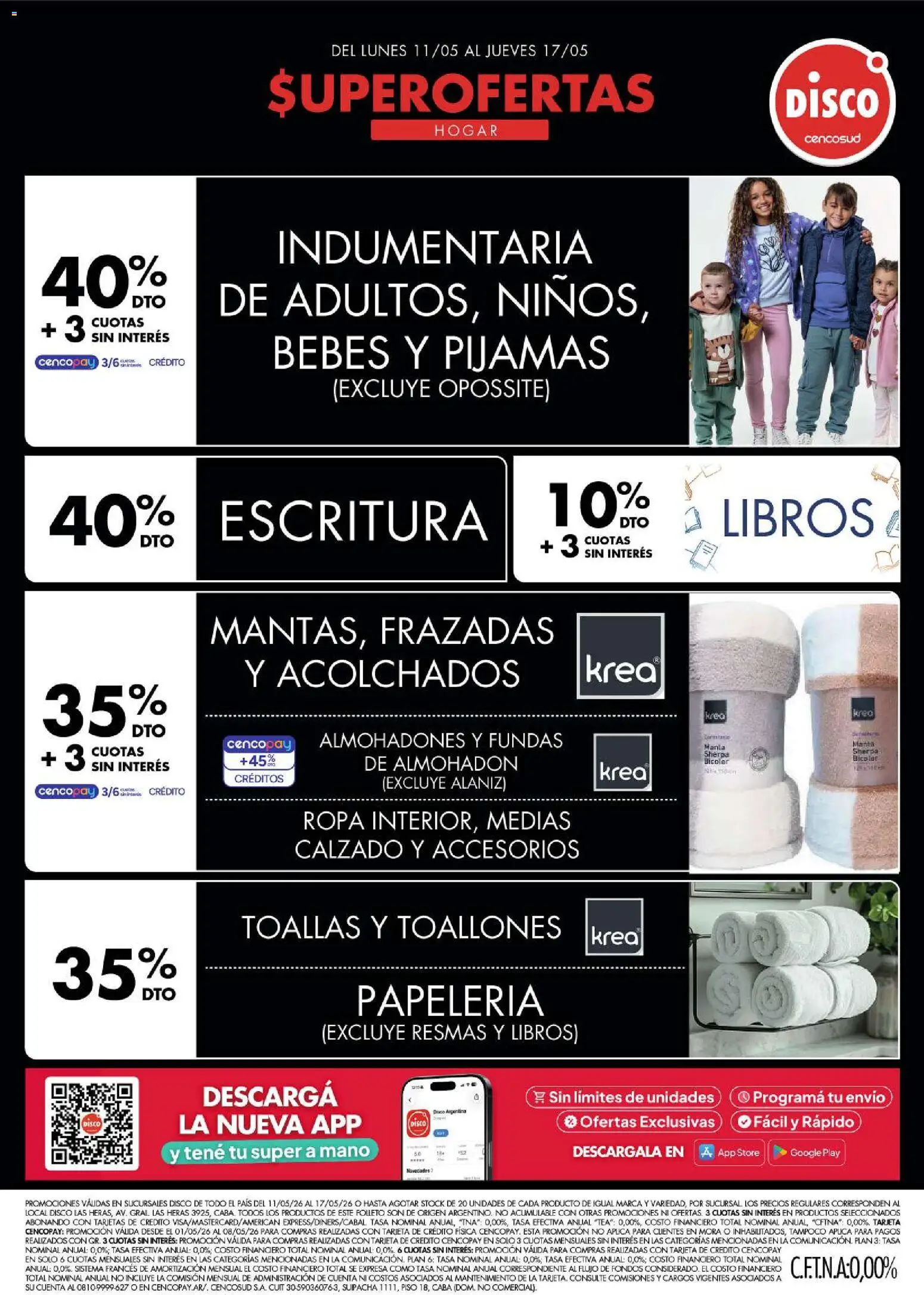 Disco - Ofertas | Electro, T. Libre y más │ válido desde el 10.05.2026 | Página: 3 | Productos: Disco, Toallas, Ropa, Medias
