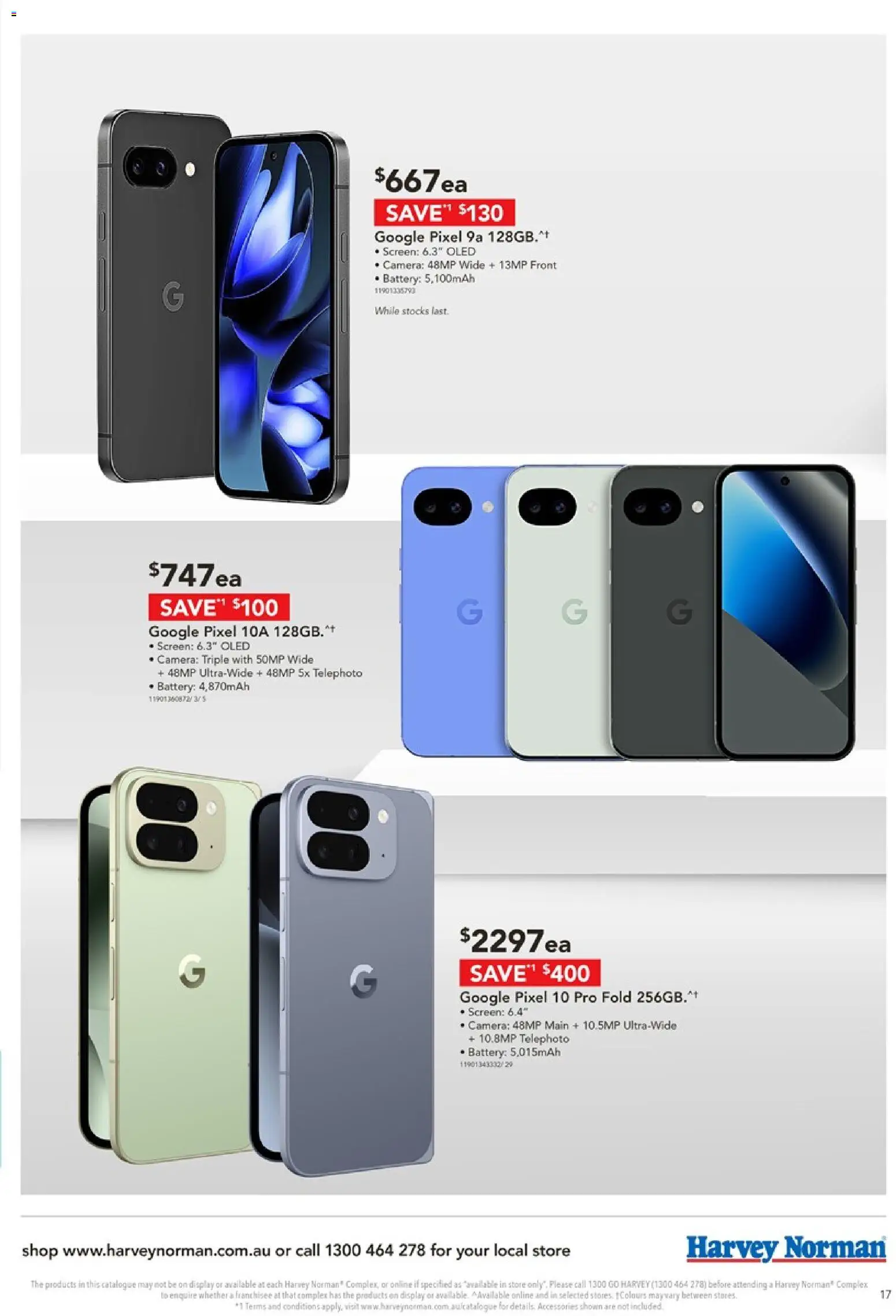 Harvey Norman catalogue - valid from 16/09/2026 | Page: 17 | Products: Battery, Accessories, Camera, Screen